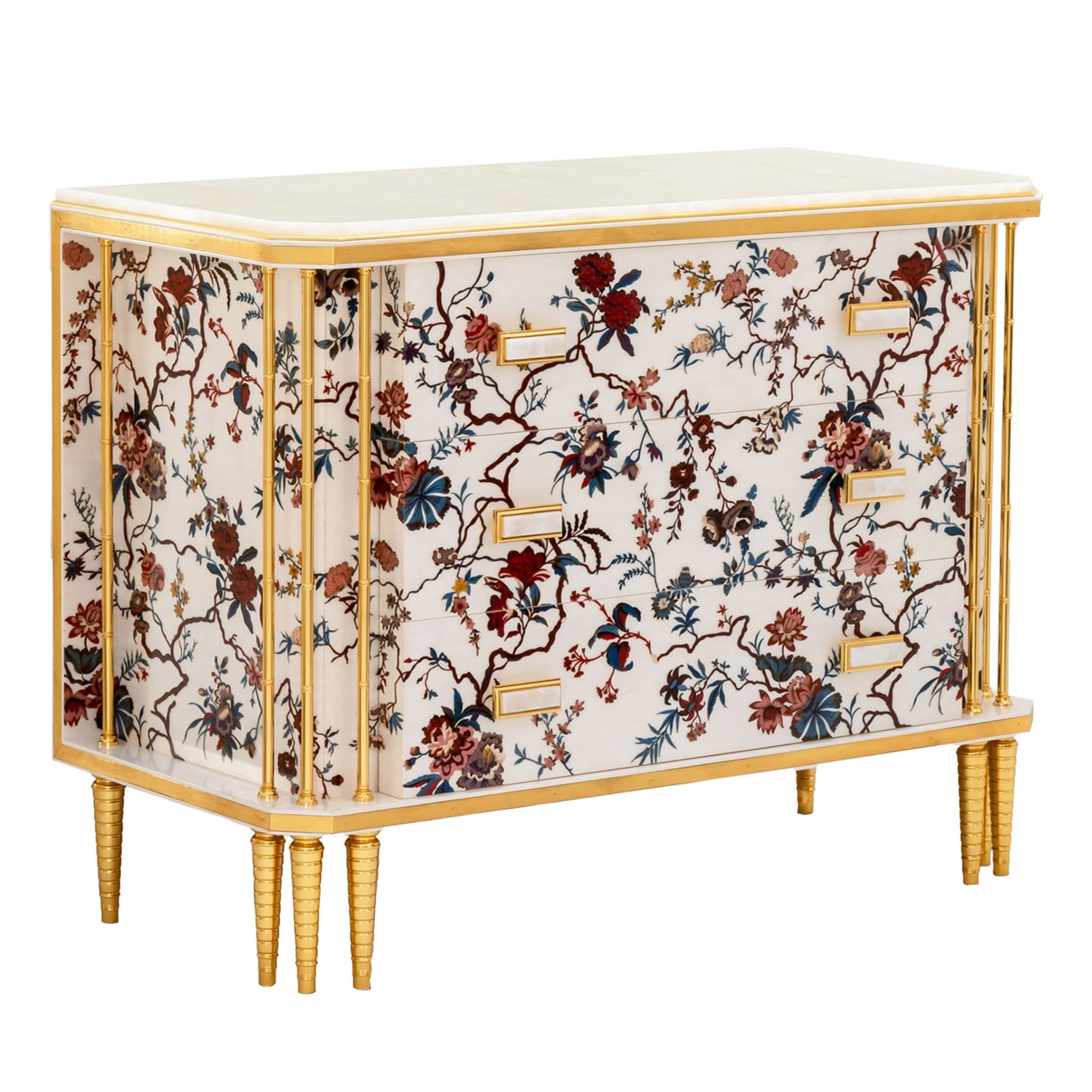 Floral Chest of Drawers - Main view