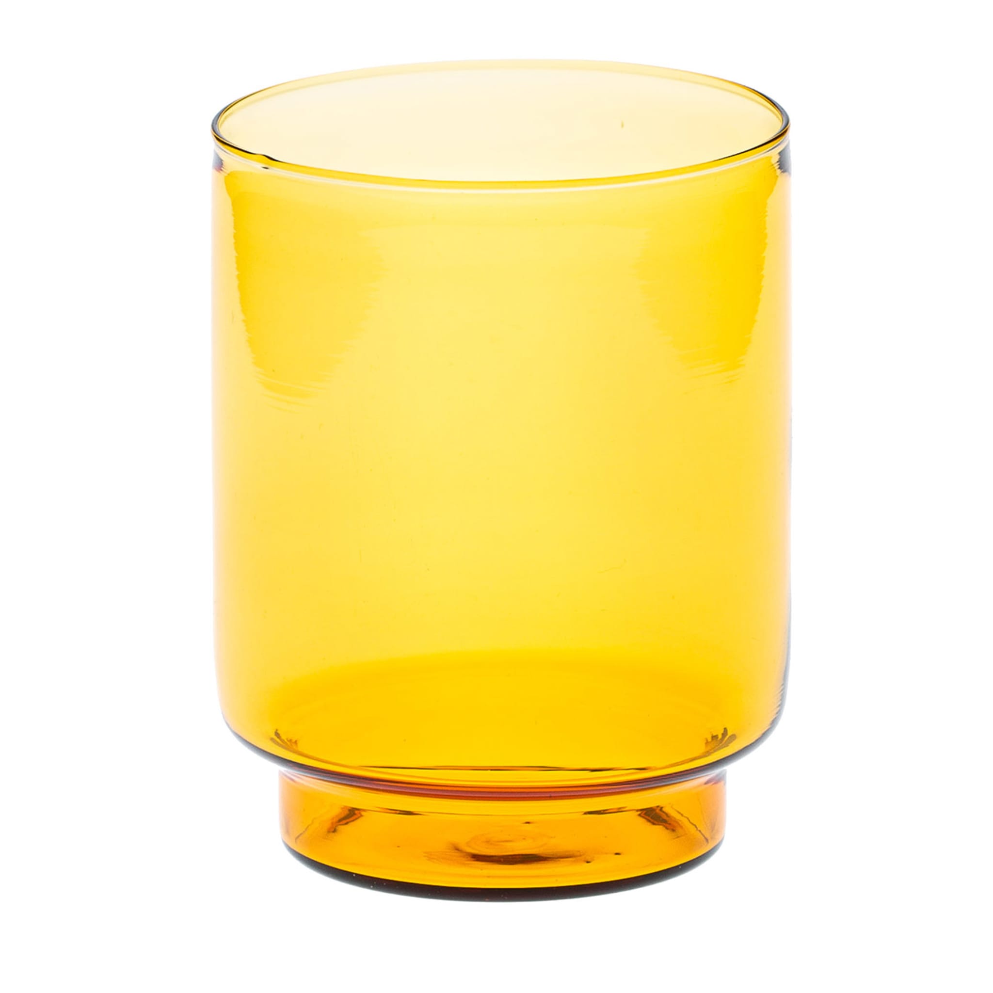 Set di 4 bicchieri da acqua Dolce Vita color ambra - Vista principale