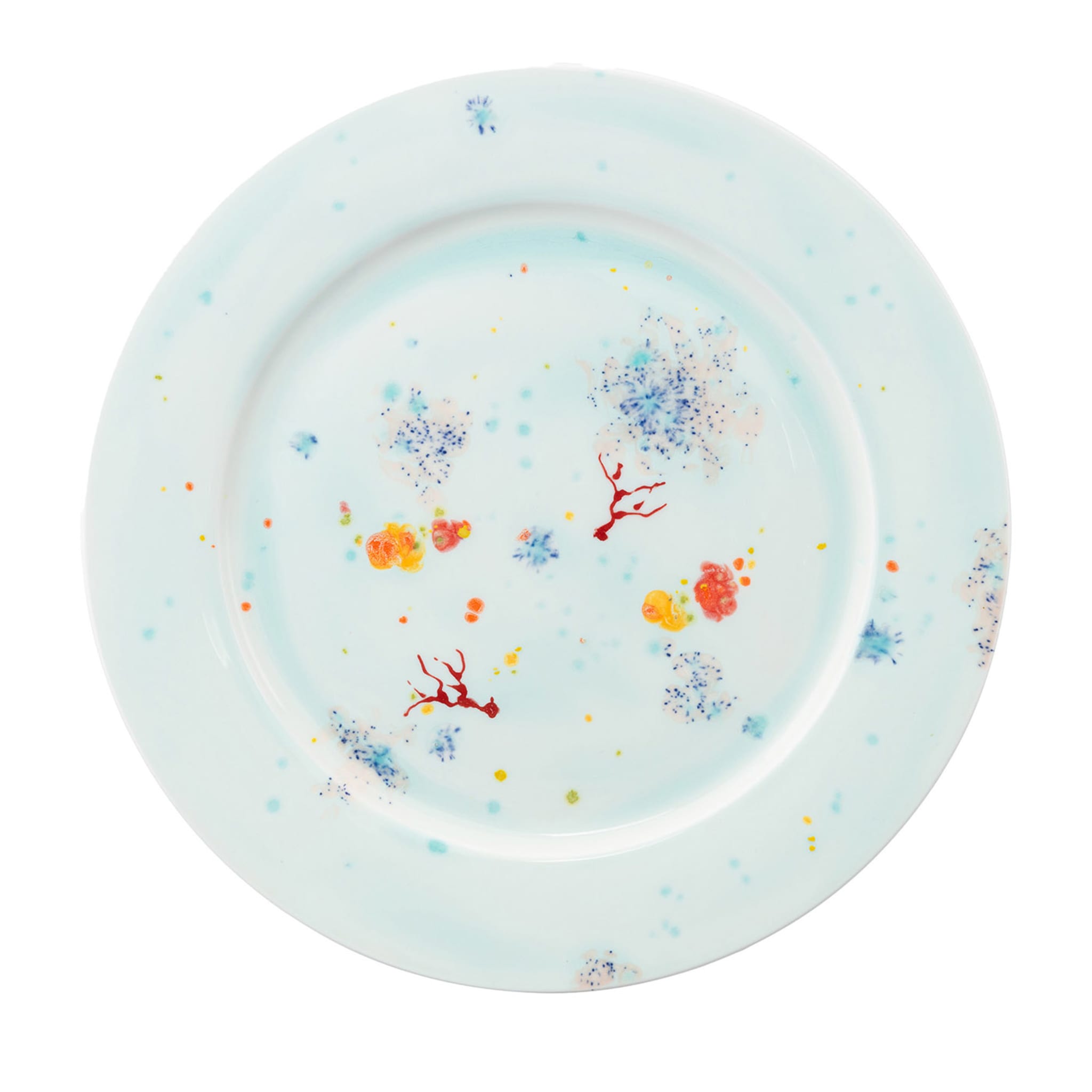 Blue Seabed Serving Plate - Main view