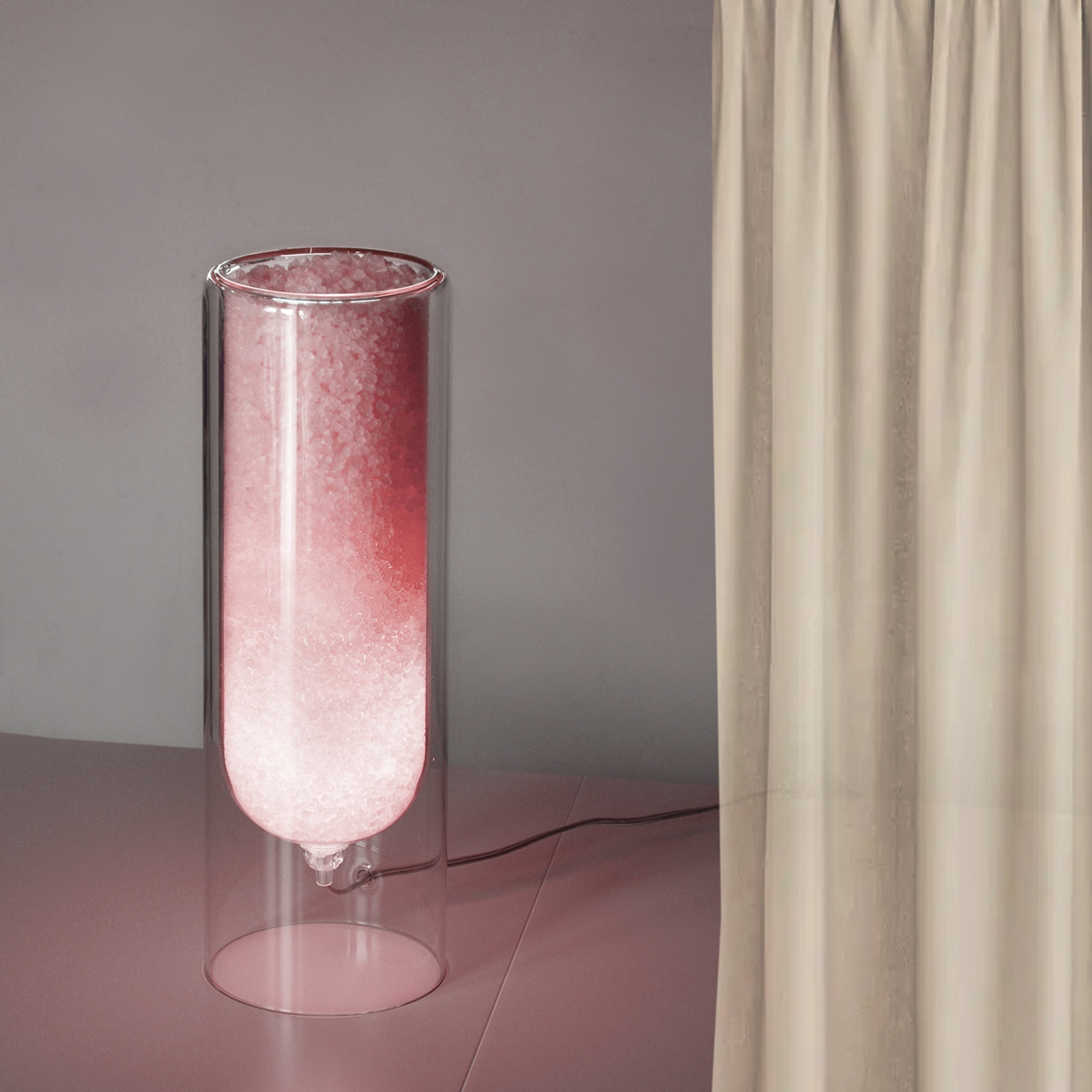 Rocklumìna Spherical M pink table lamp - Alternative view 3