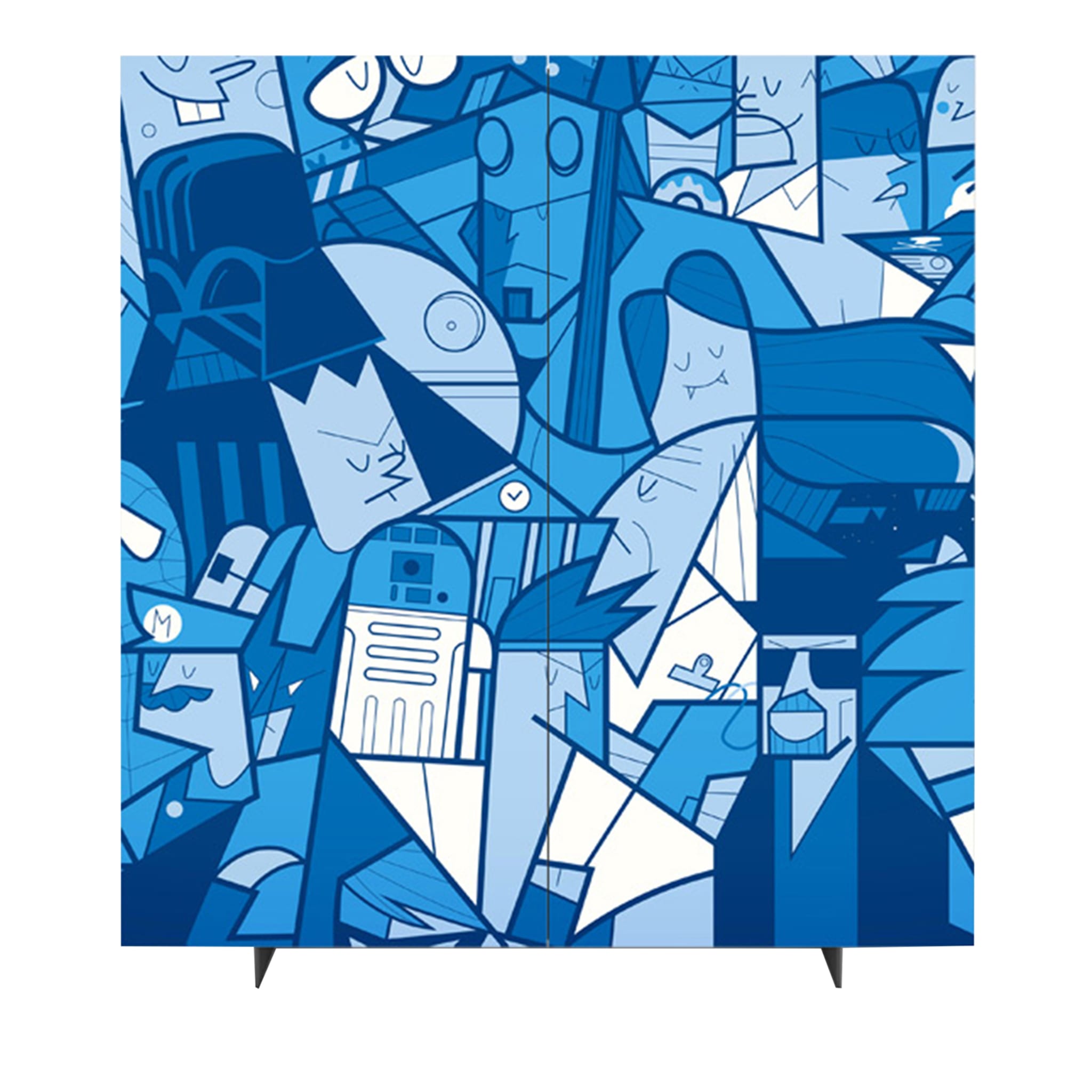 Melting Pop 2-Door Sideboard by Ale Giorgini - Main view