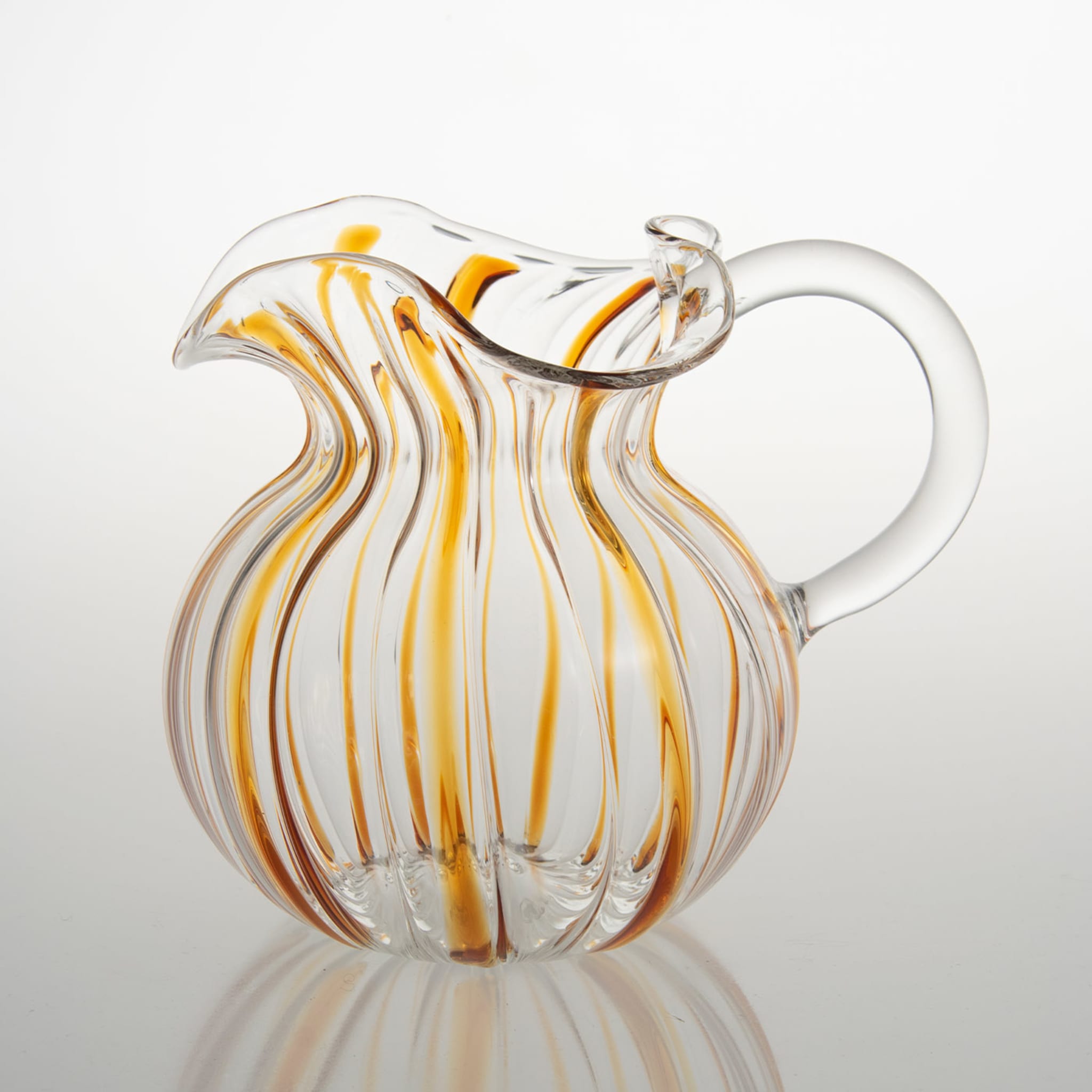 Torcello Yellow Striped Pitcher - Alternative view 1