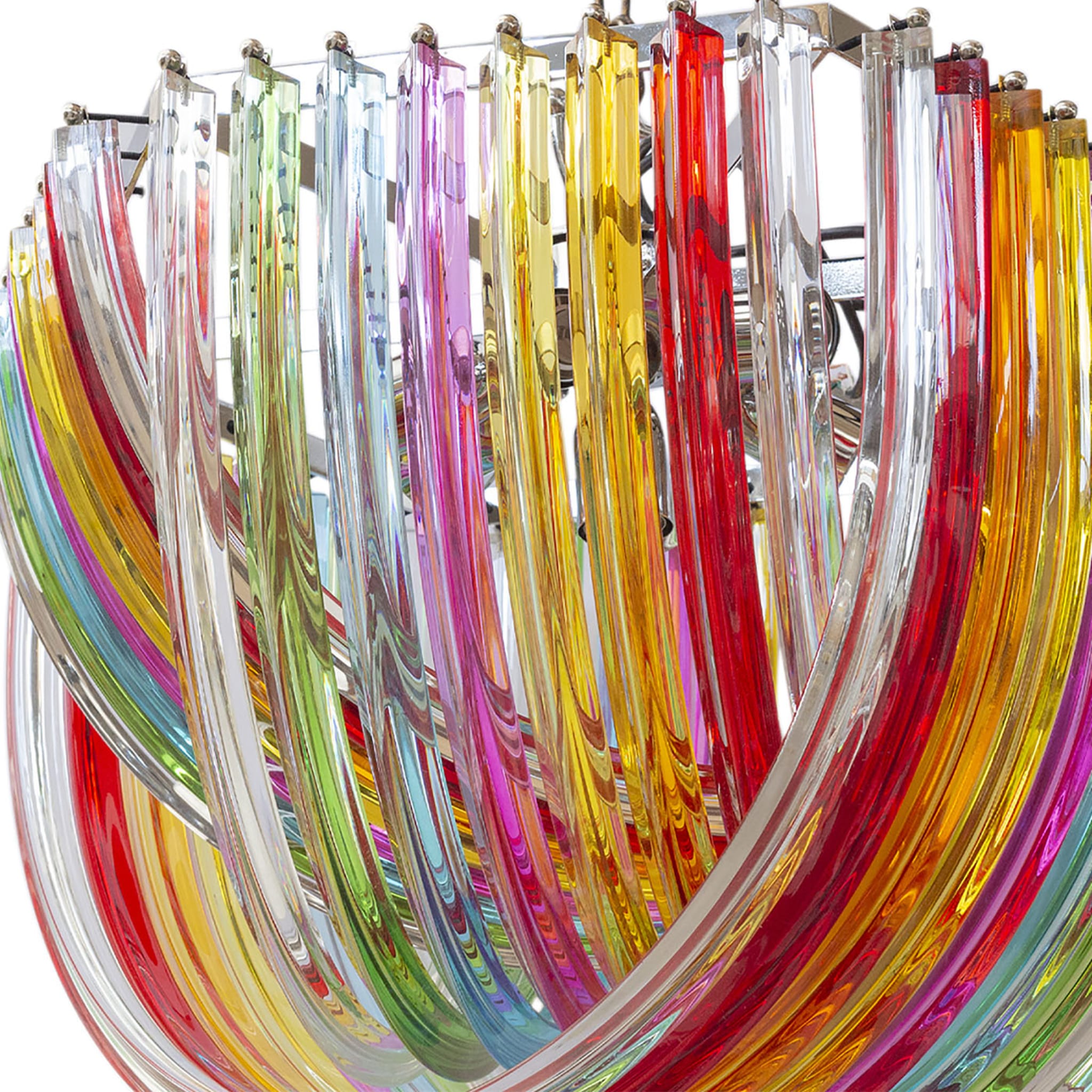 Ares Multicolor Glass Chandelier - Alternative view 3