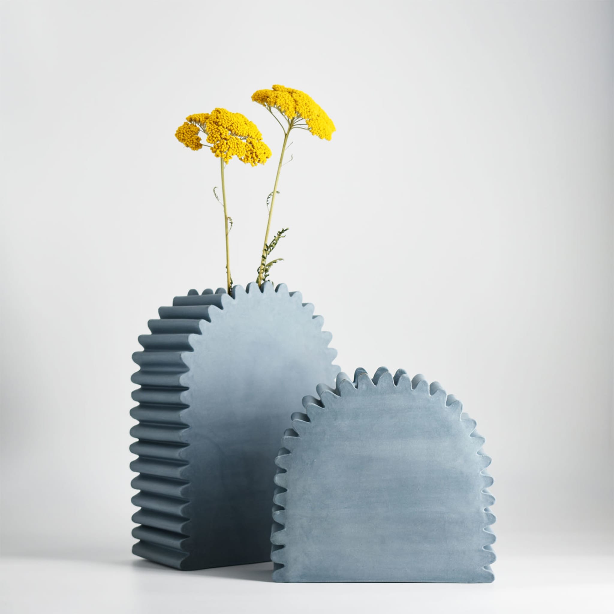 Le Volte Medium Cerulean-Blau Vase - Alternative Ansicht 3