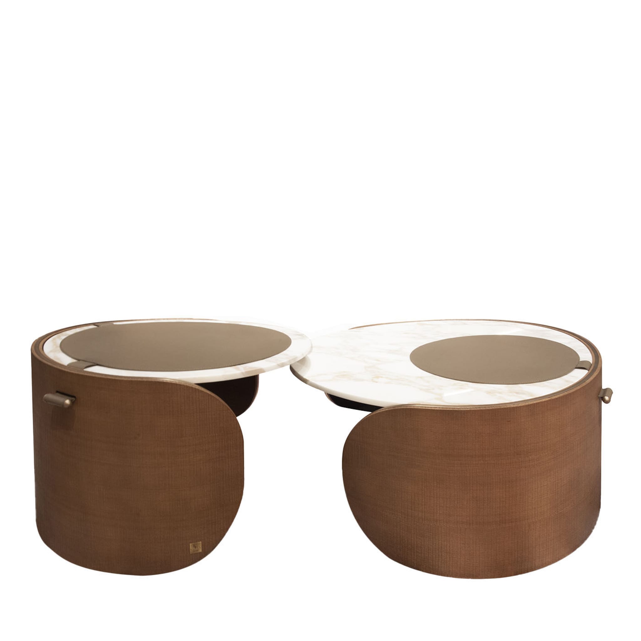 Set of 2 Coffee Table LeLude Collection - Main view