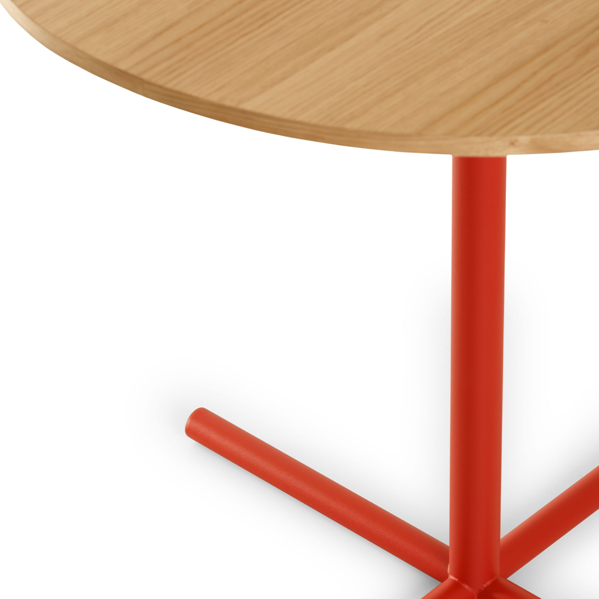Notable Red Accent Table  - Alternative view 2