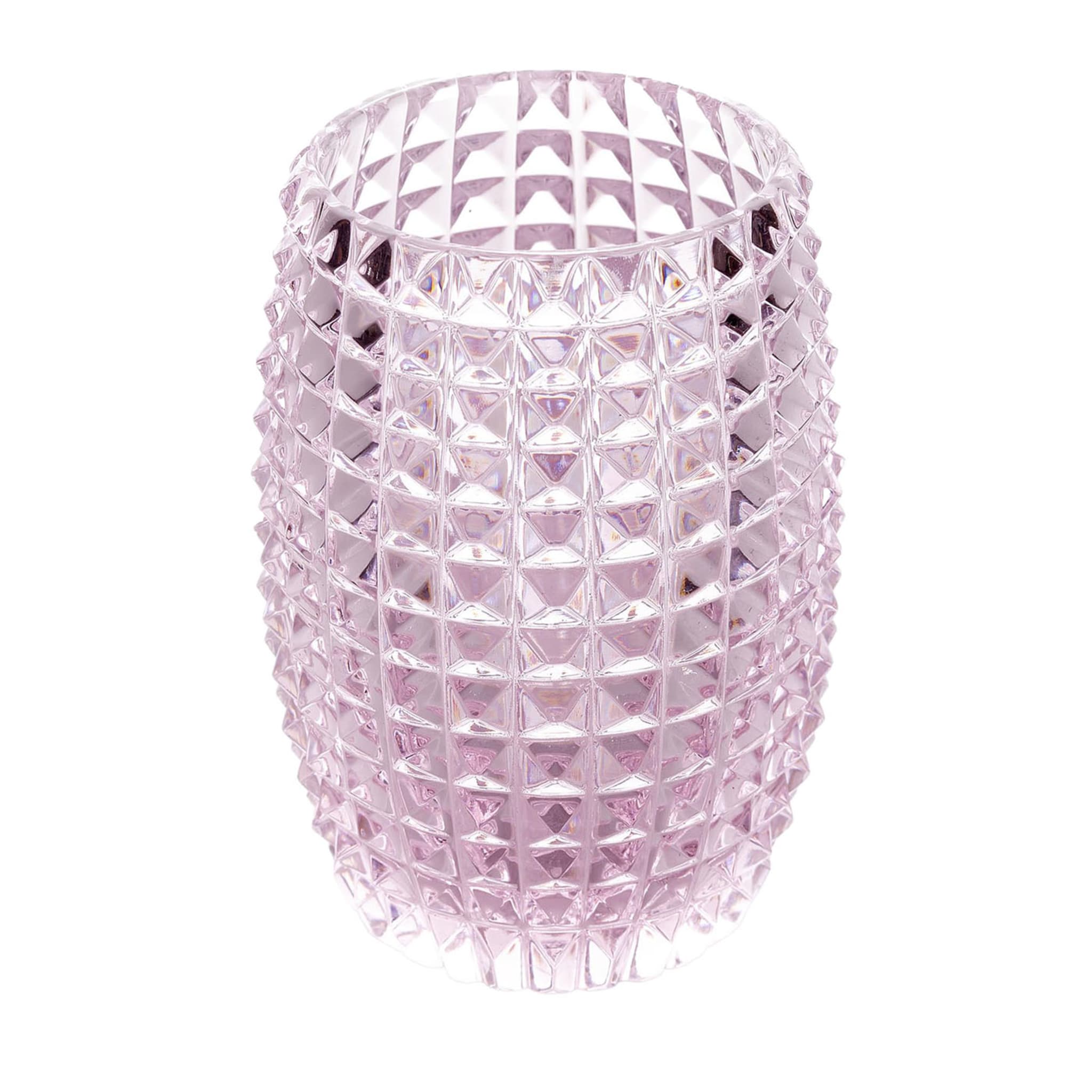 Pink Crystal Collection Toothbrush Holder - Main view