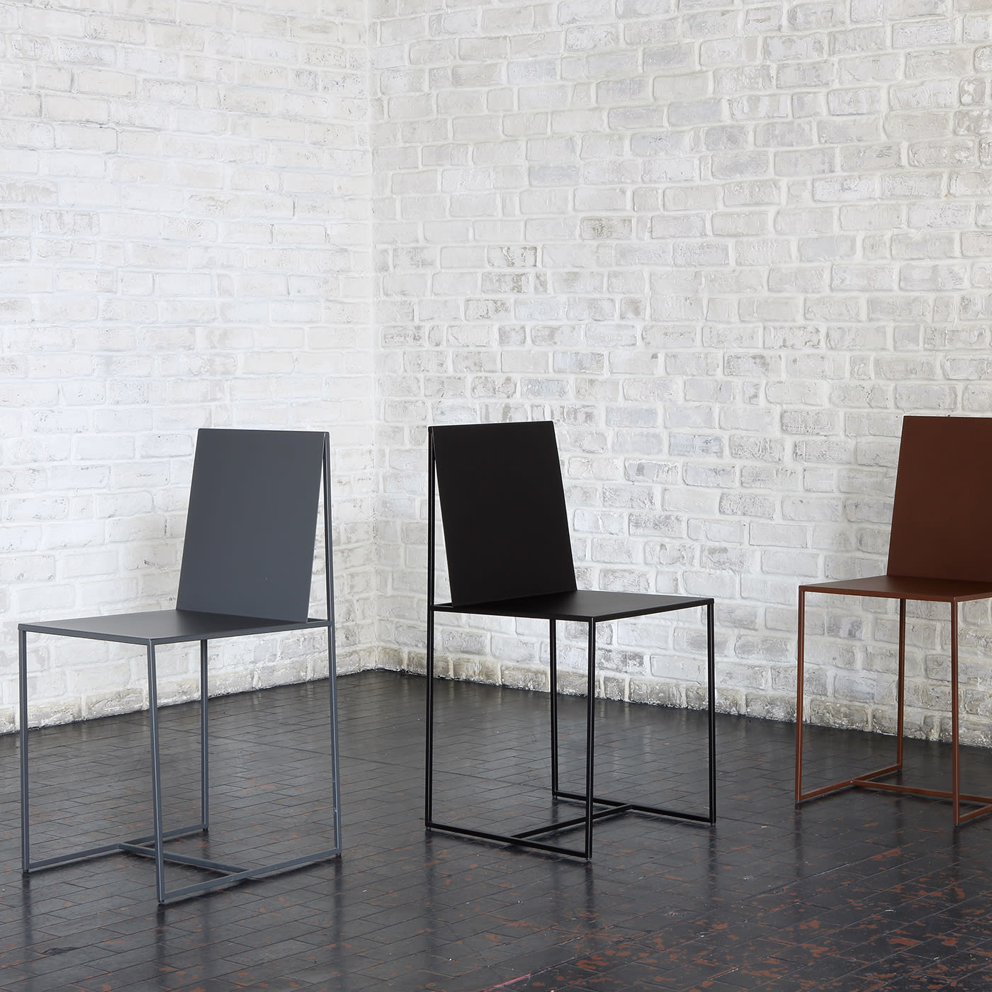 Slim Sissi Set of 2 Chairs by Maurizio Peregalli - Zeus