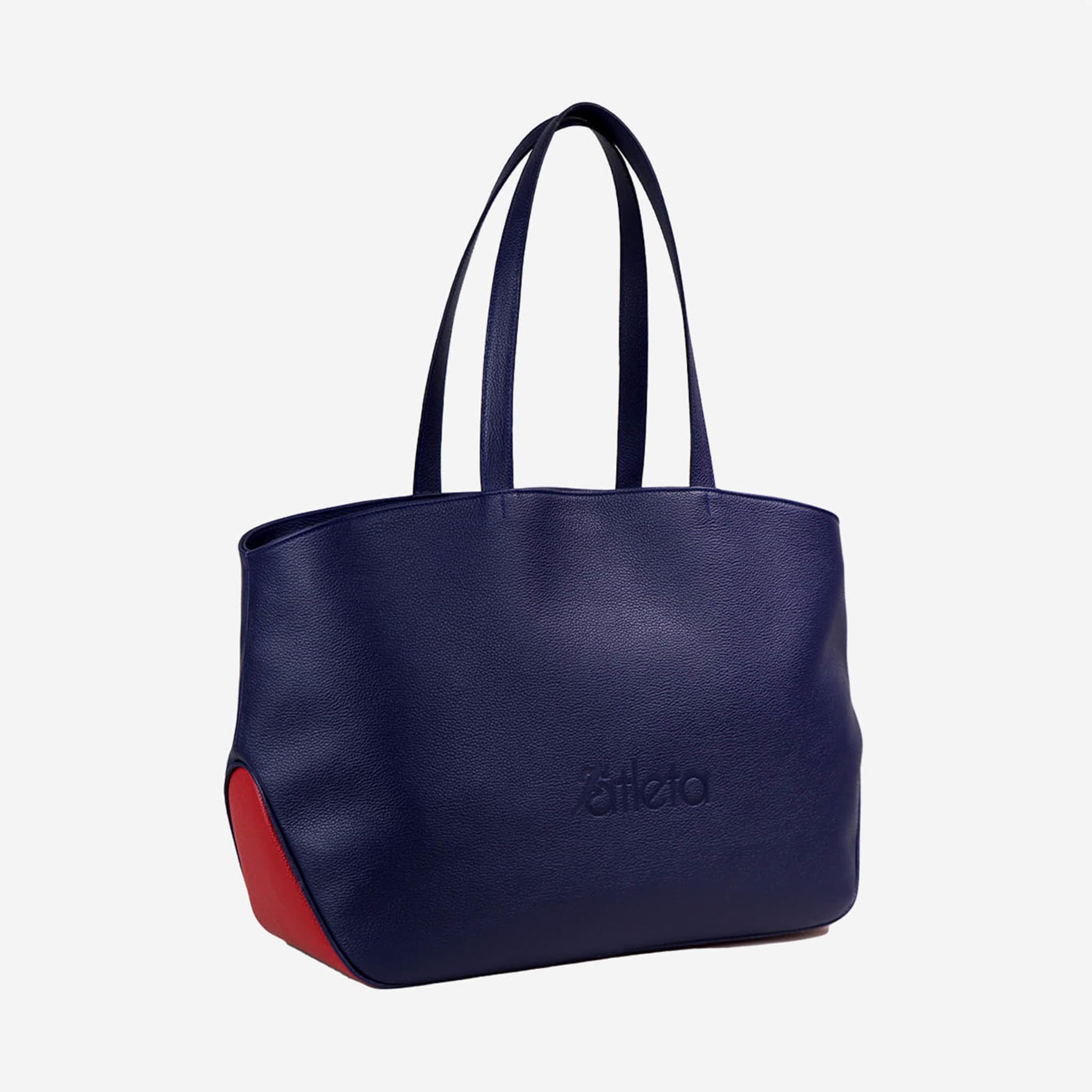 Sport Blue & Red Bag with Tennis-Racket-Shaped Pocket - Alternative view 2