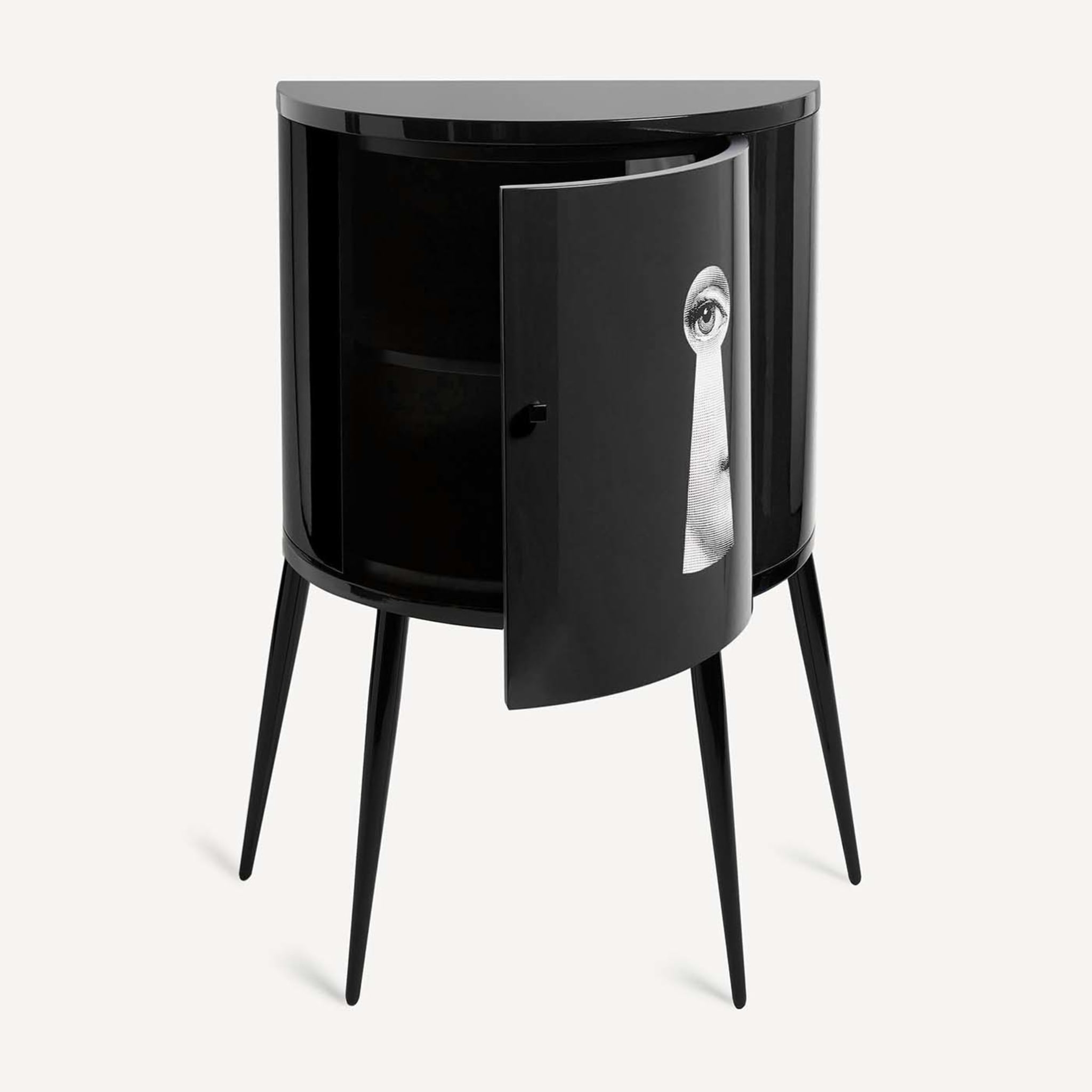 Serratura Black Curved Small Cabinet - Alternative view 4