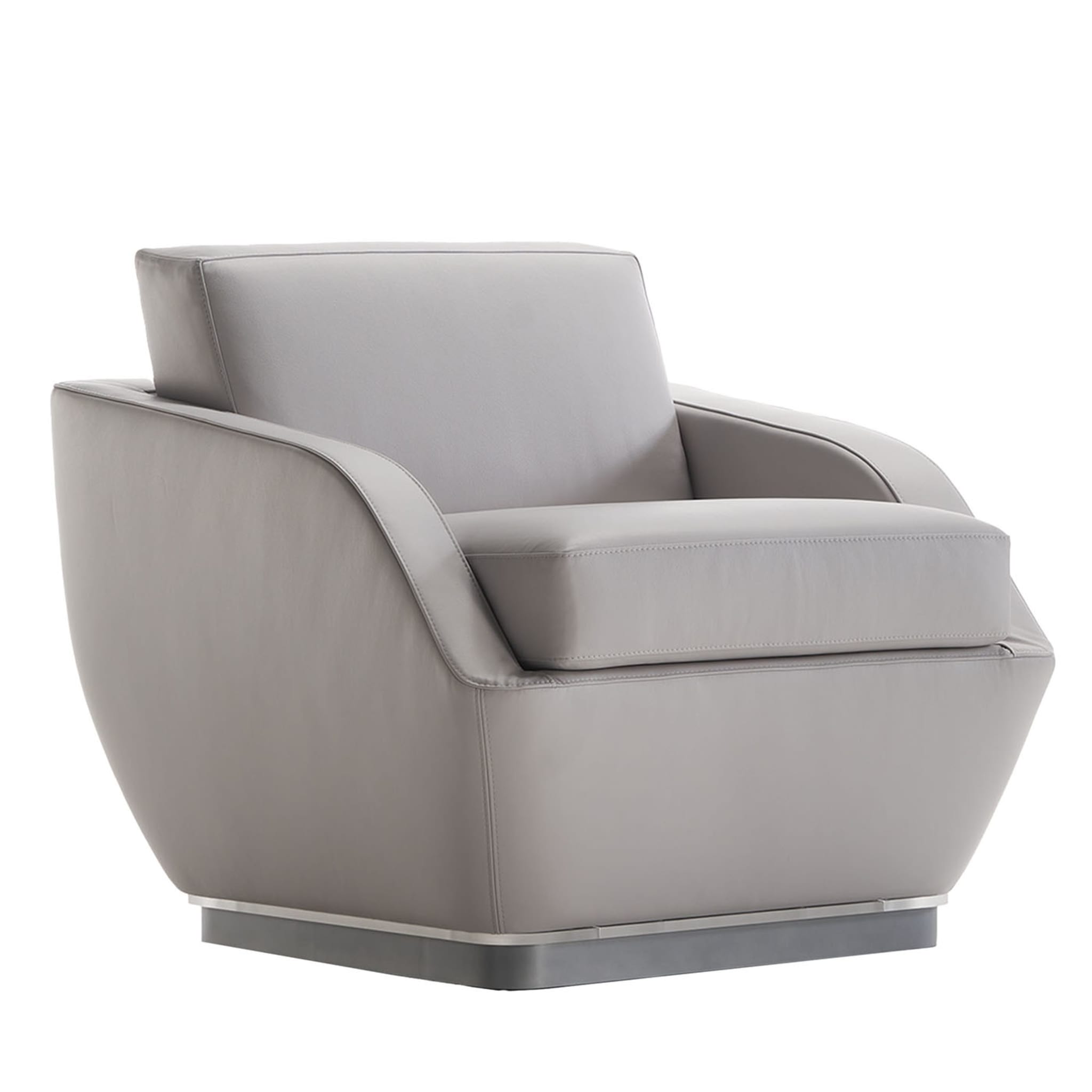 Orion Light-Gray Armchair - Main view
