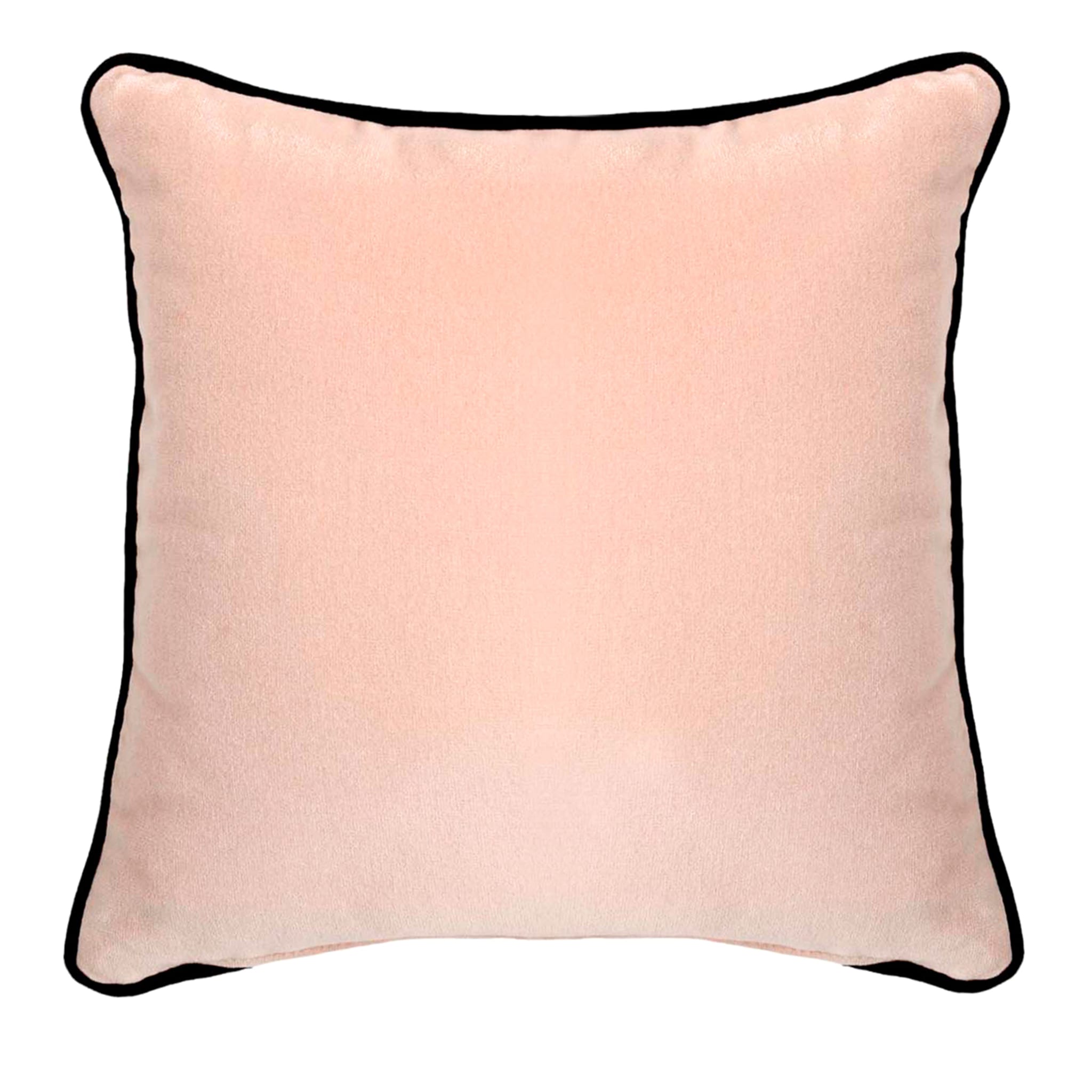 Carrè Cushion in Micro-Patterned jacquard fabric - Alternative view 1