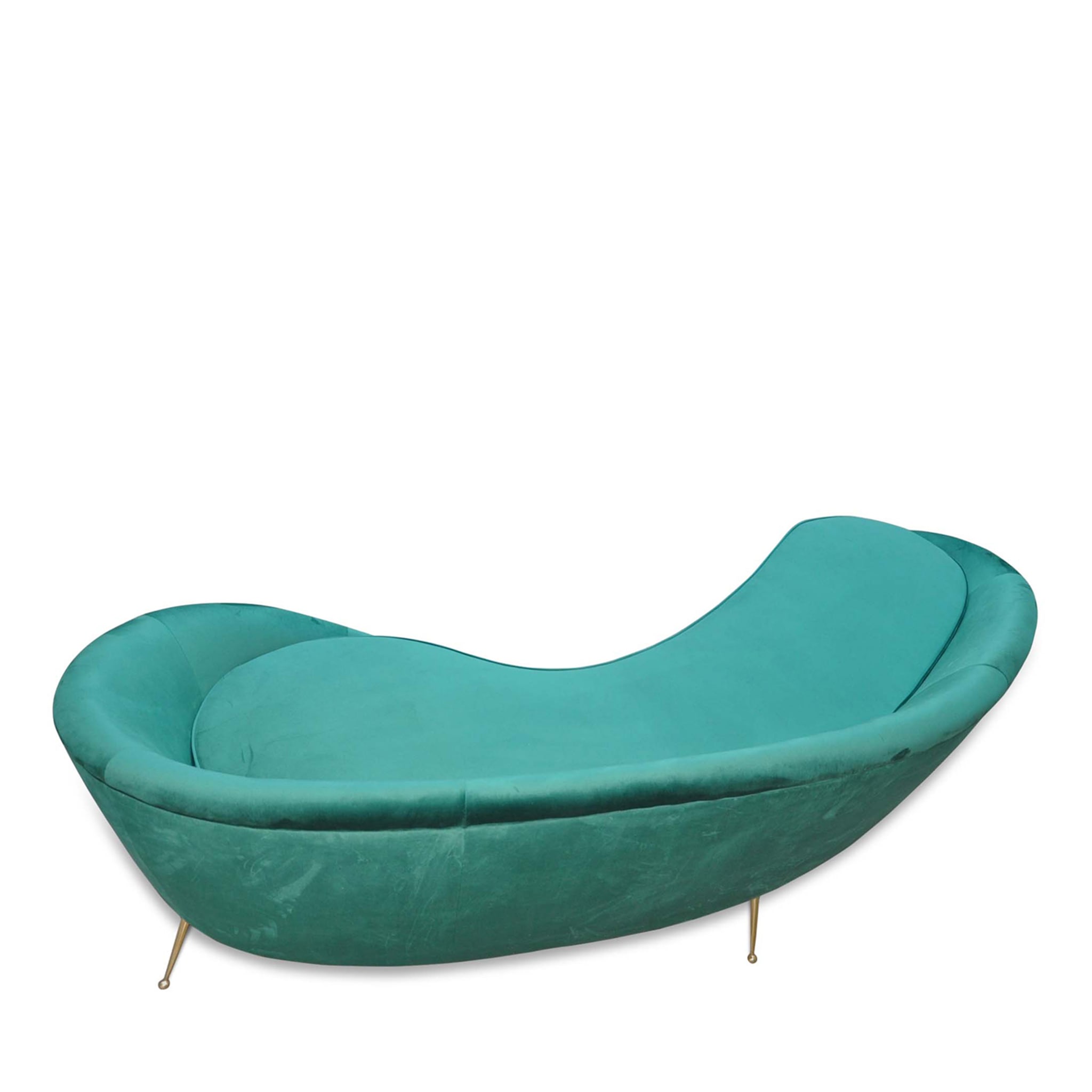 Ico Green Curved Sofa - Alternative view 3
