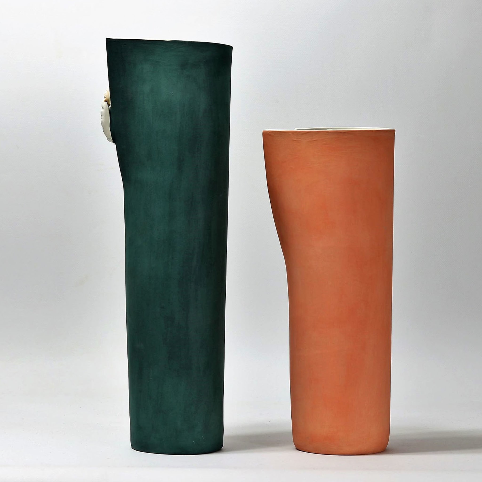 NUR Kleine orangefarbene Vase - Alternative Ansicht 2