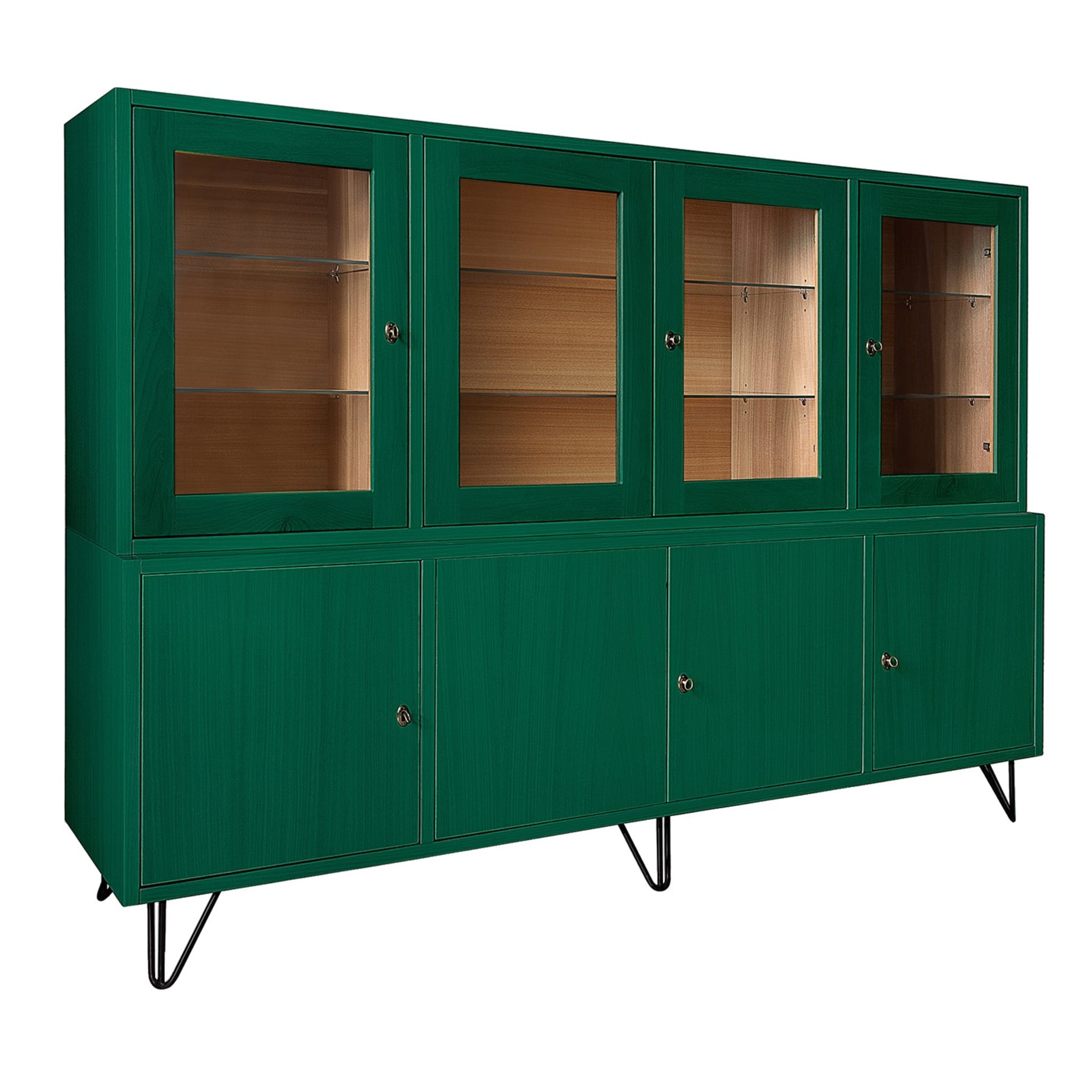 Eroica Green Cabinet by Eugenio Gambella - Main view