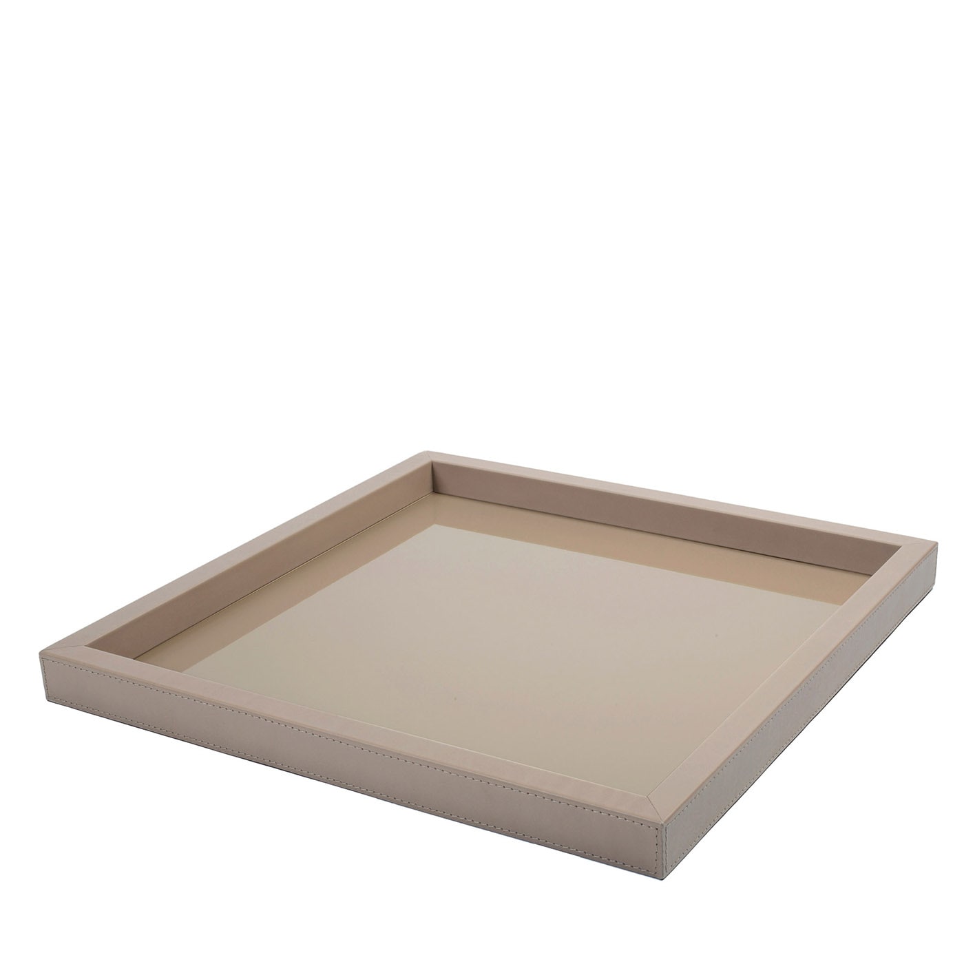 Febe Lacquer Square Tray Large Riviere - Artemest