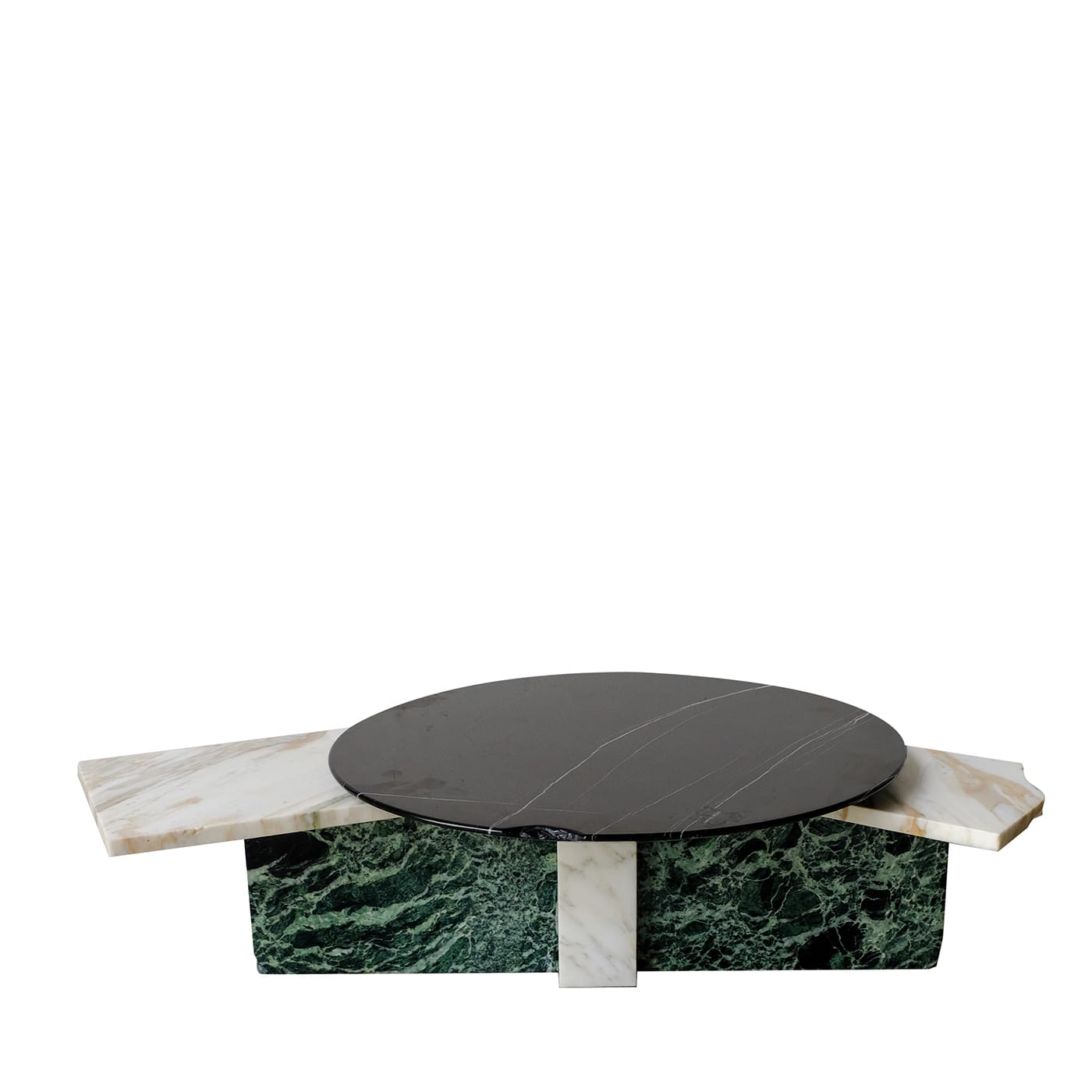 Verde Alpi marble Coffee Table - Stone Stackers