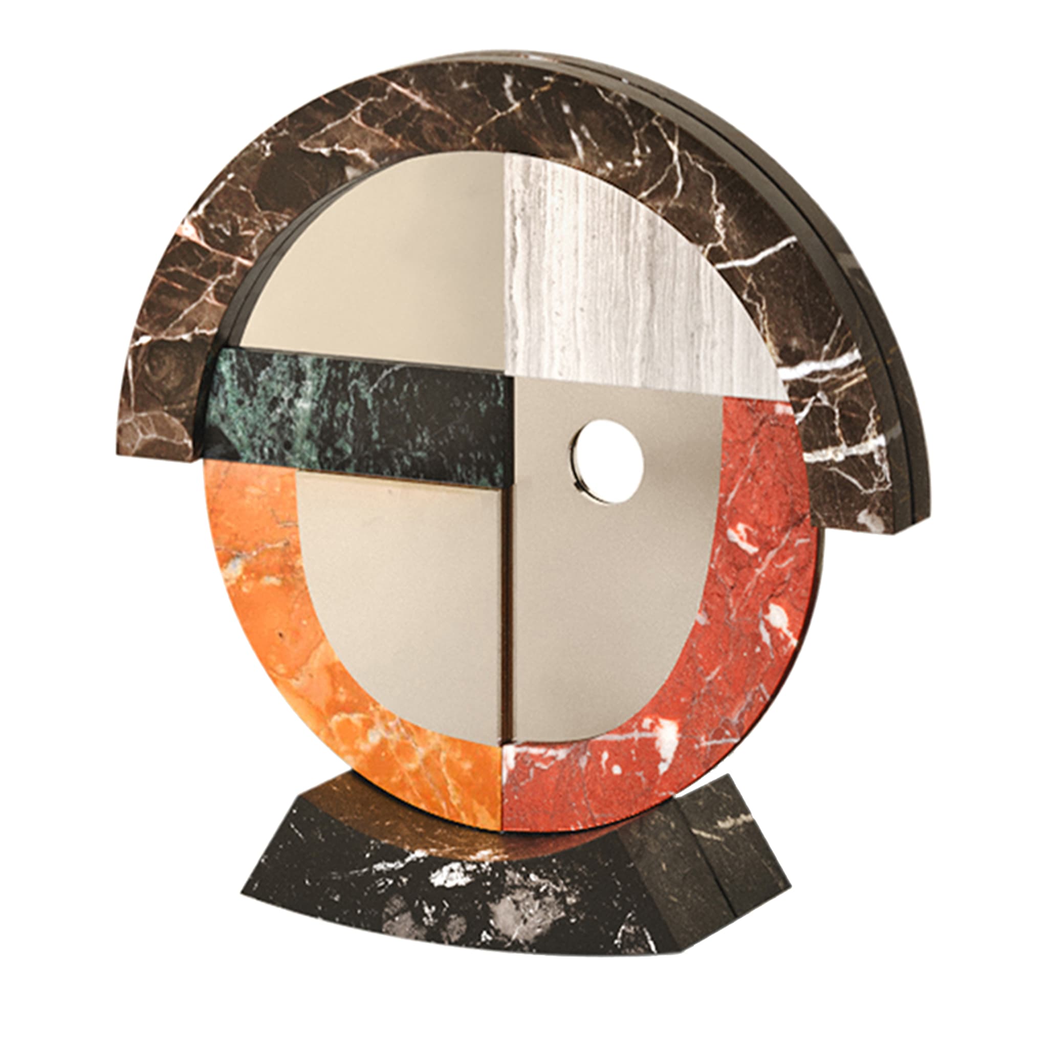 Miroir de table polychrome Cercle des Amis - Vue principale