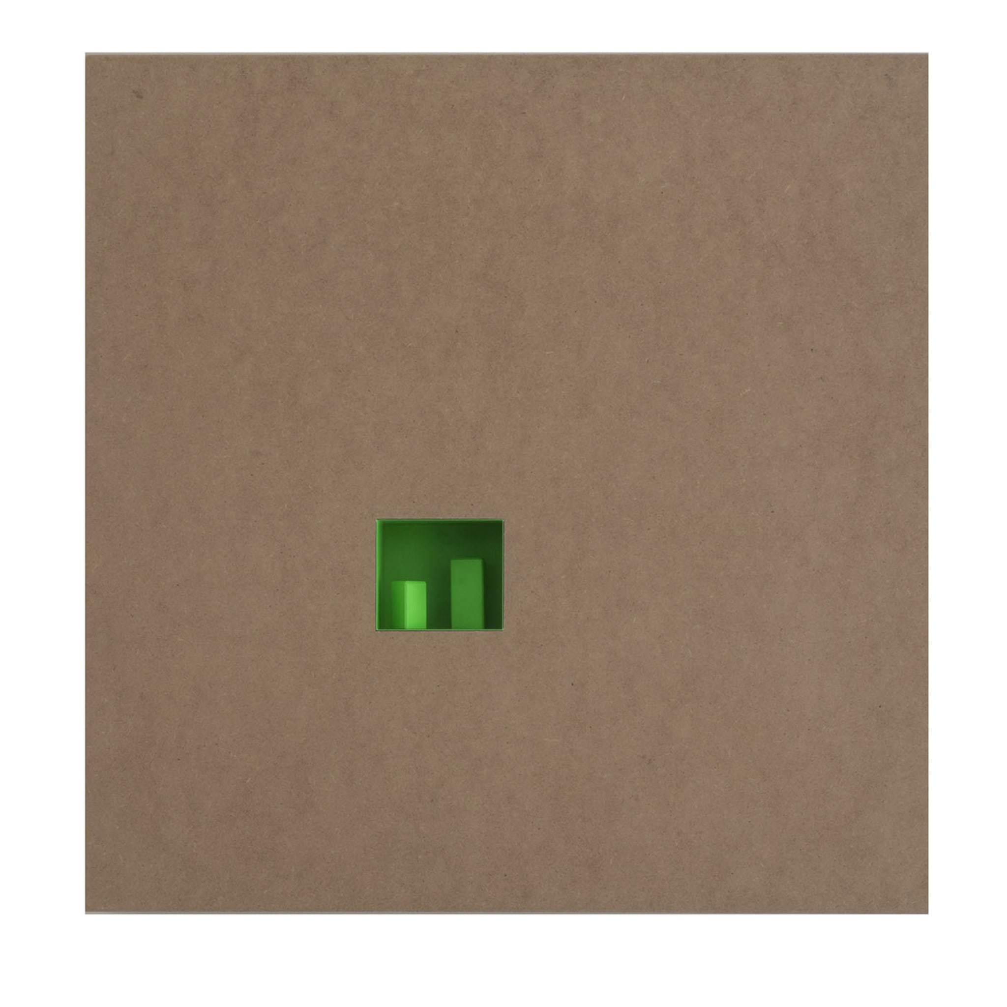 Vuoto Compositivo Verde (Con 2 Forme) - Vista principale