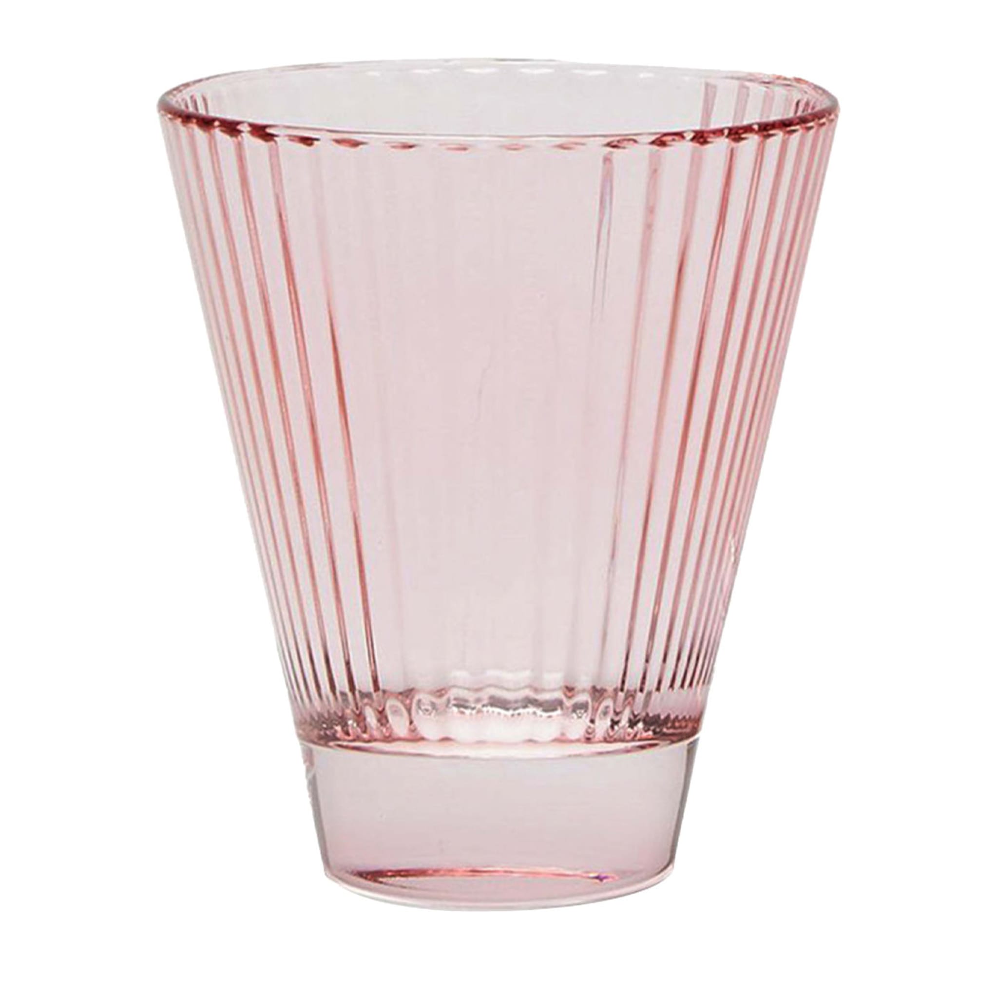 Isis Set of 2 Pink Wine Glasses - Main view