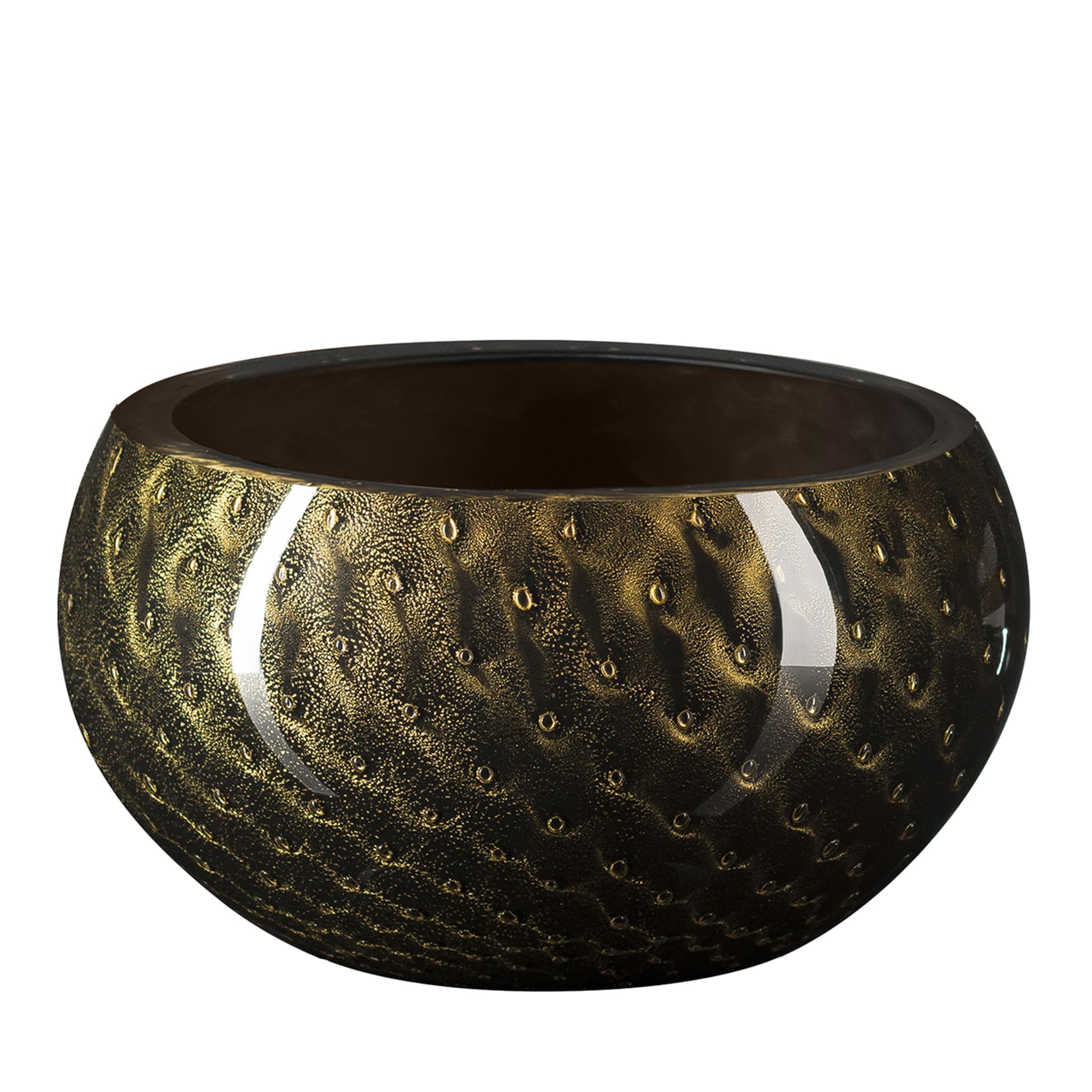 Mocenigo Gold & Black Decorative Bowl - Main view