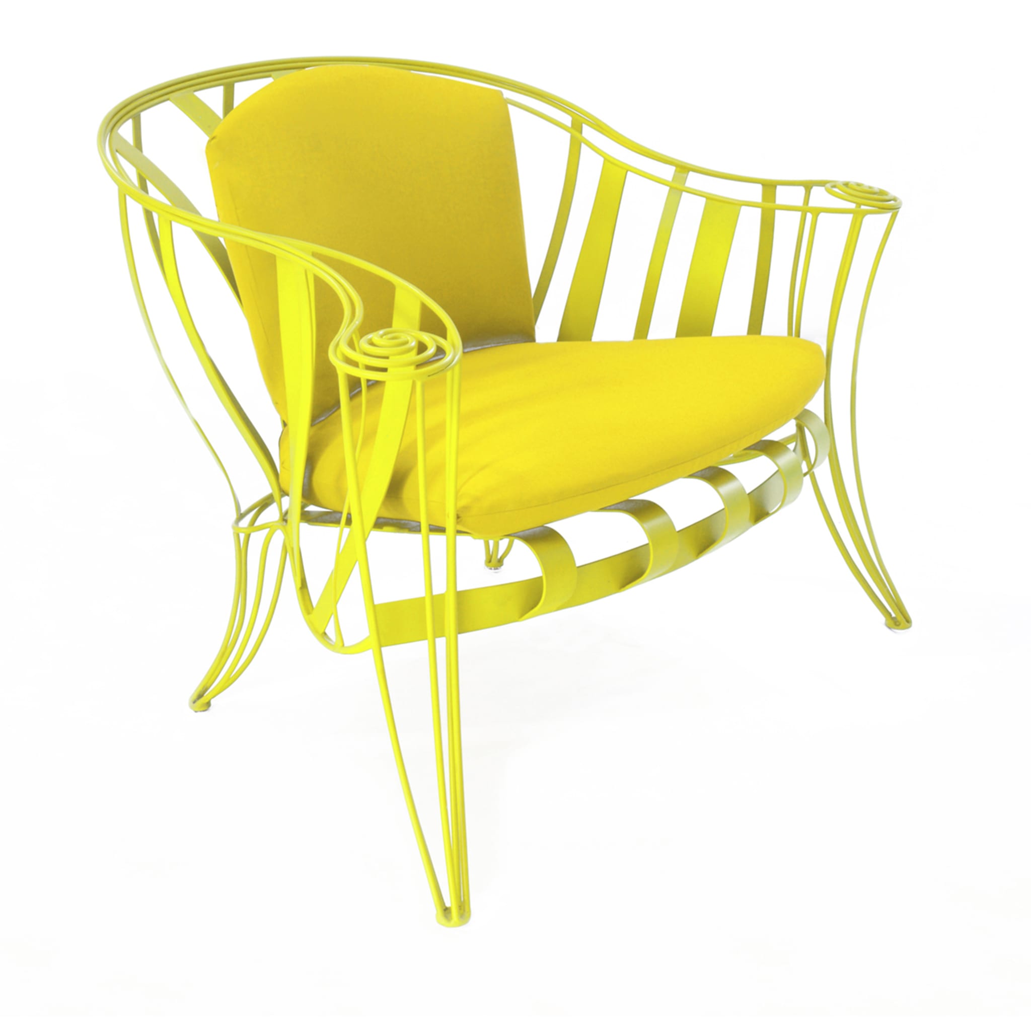 Opus Garden Yellow Armchair by Carlo Rampazzi - Alternative view 1