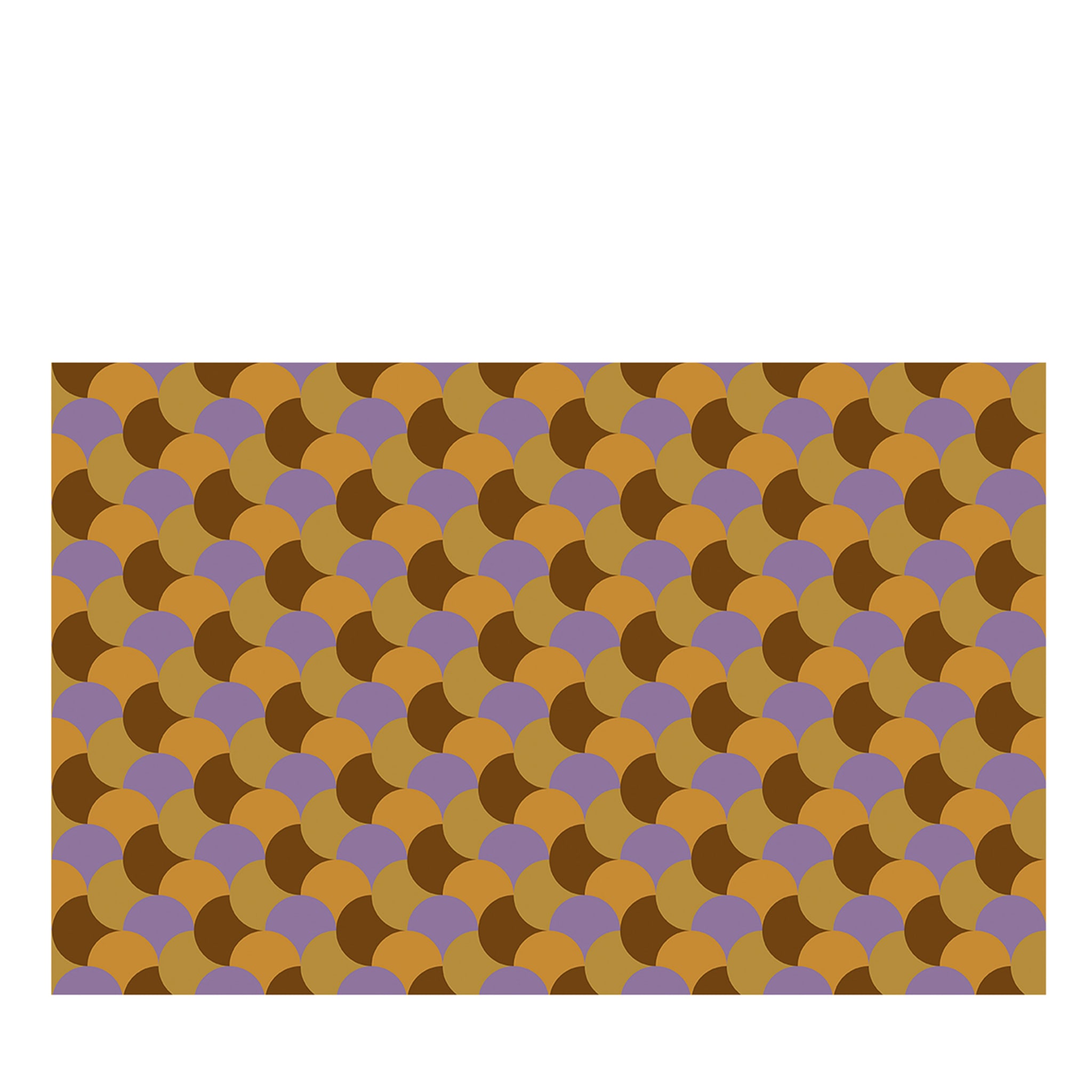 Scallop Yellow Wallpaper - Main view