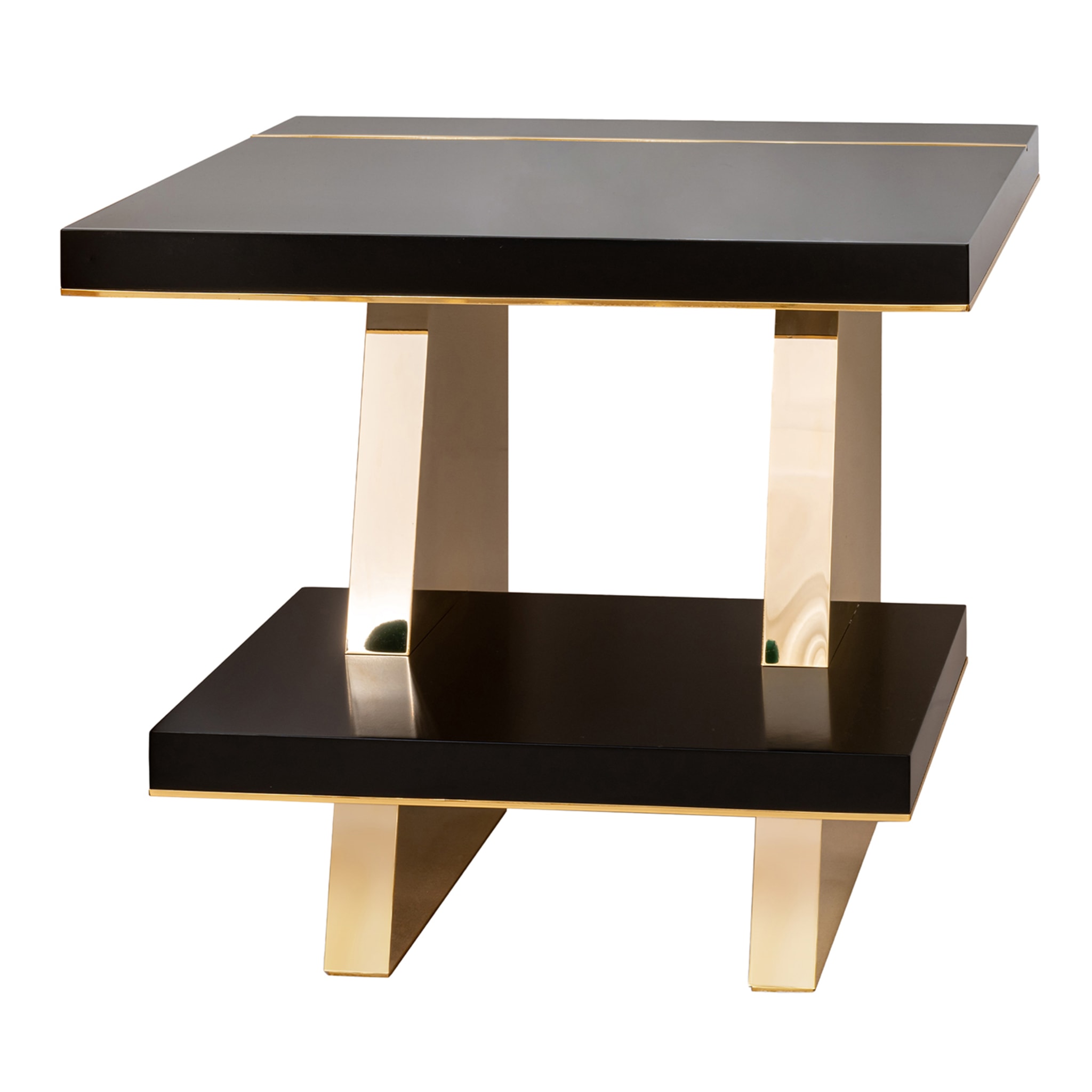 Black and Gold Side Table - Main view