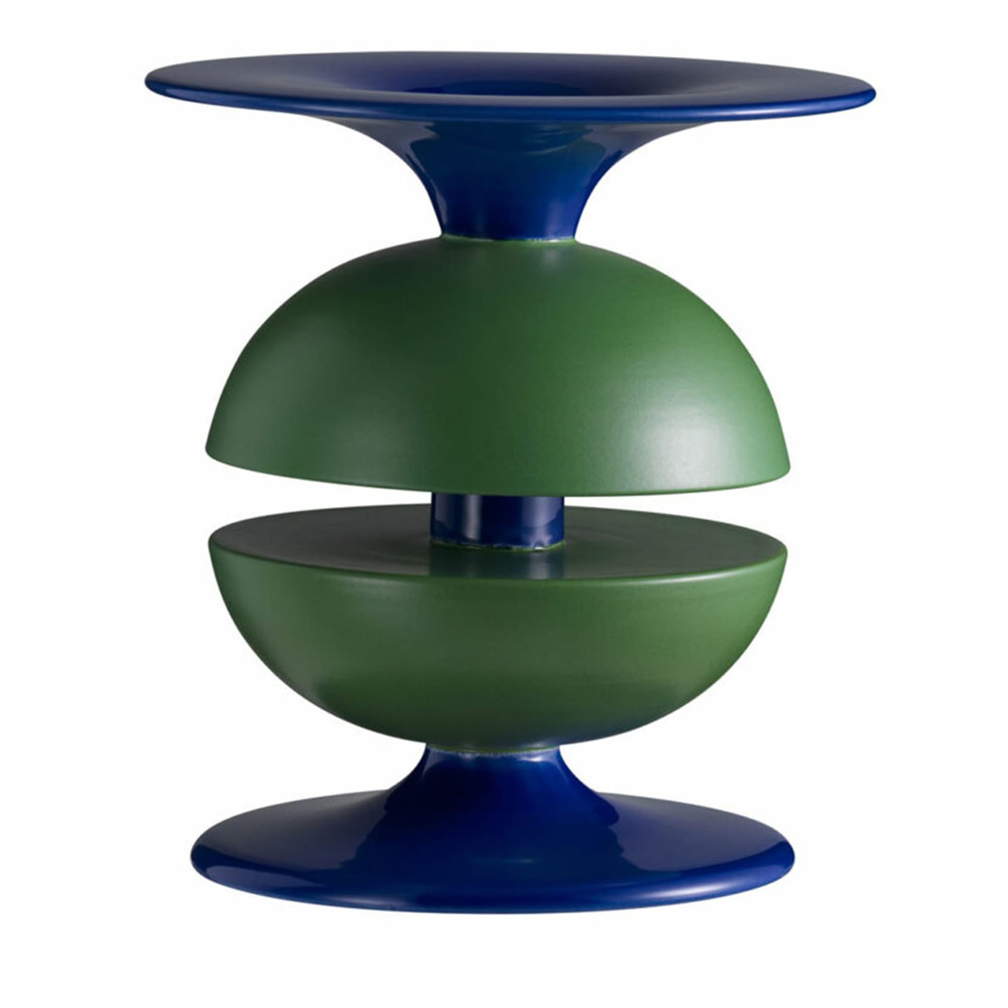 Atmosphère Green and Blue Vase - Main view