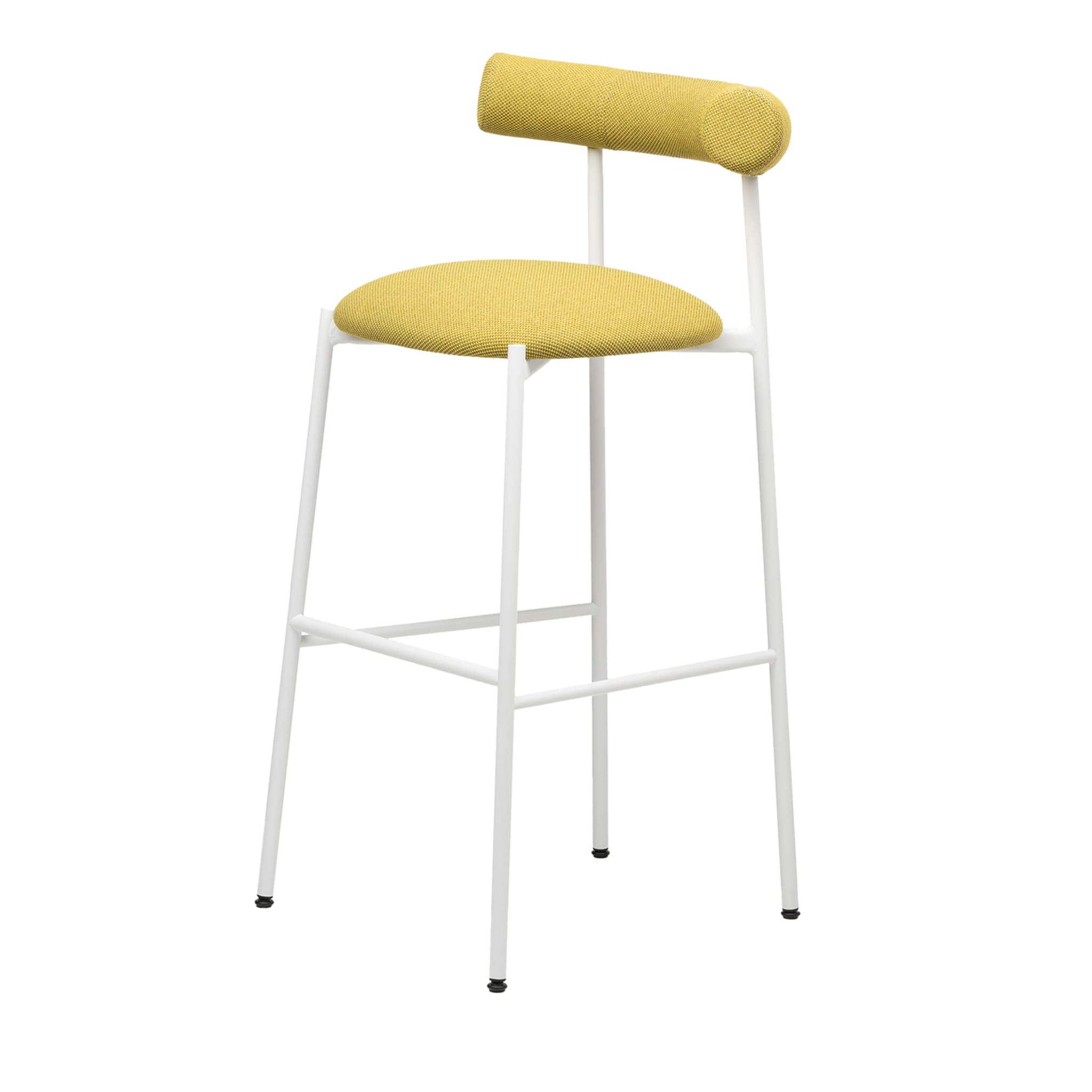 Pampa SG-80 Lime-Green & White Stool by Studio Pastina - Main view