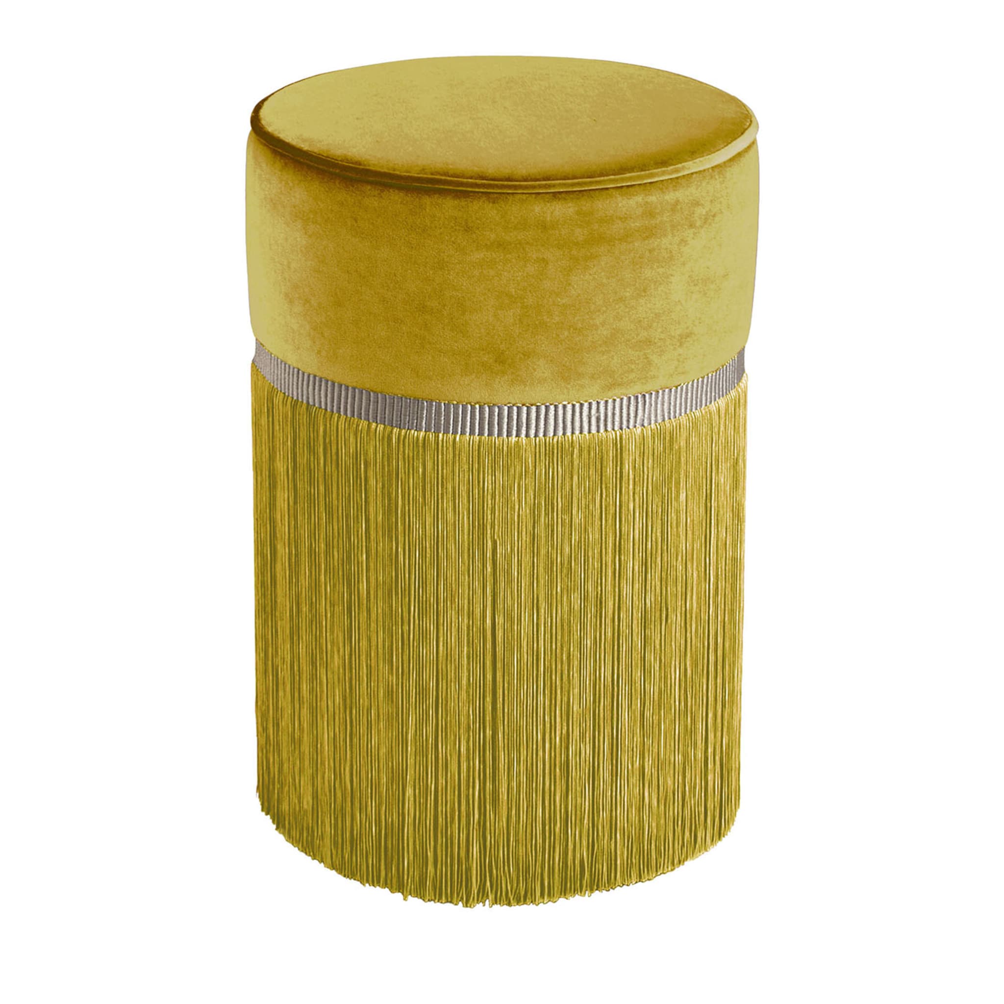 Couture Yellow Pouf - Main view
