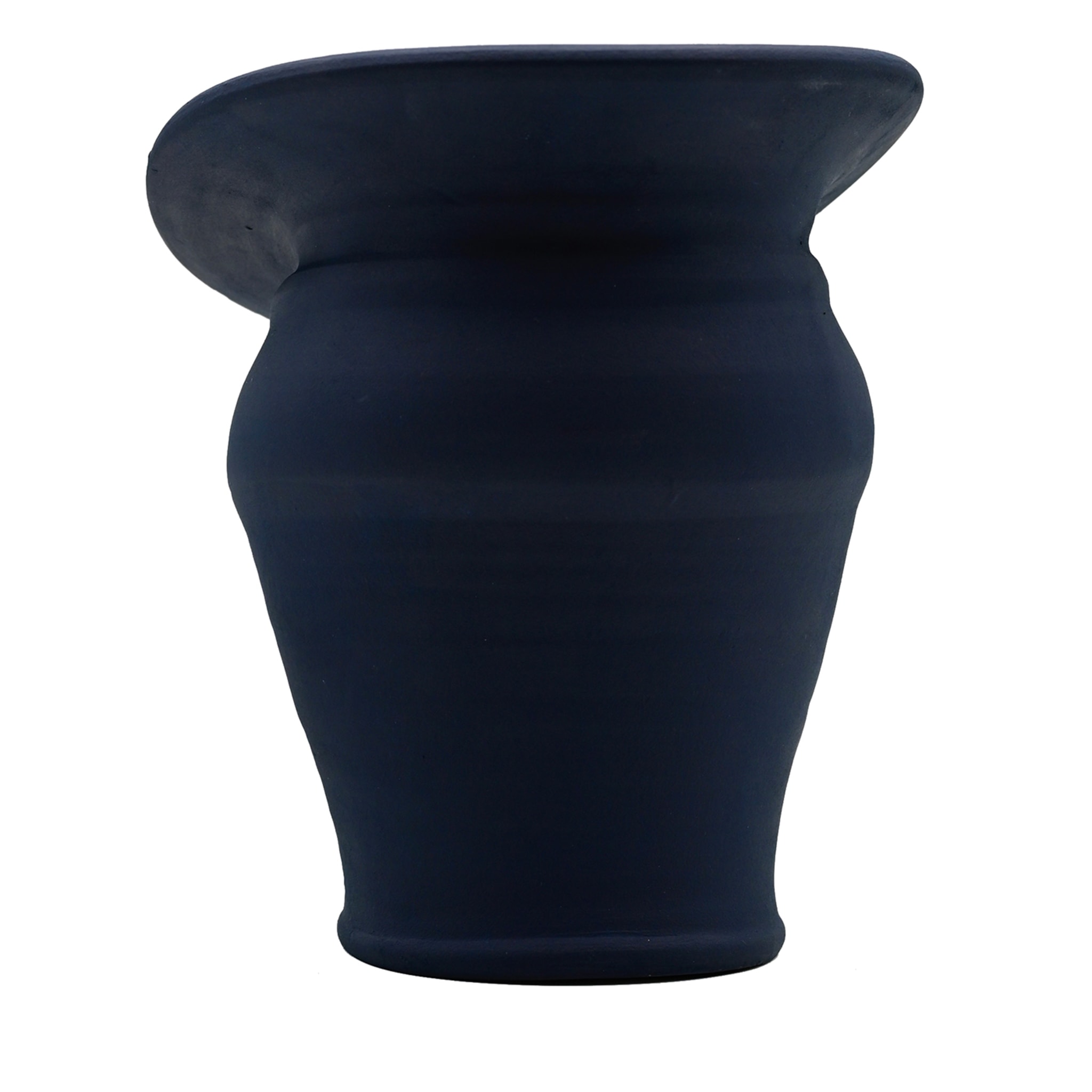 Dunkelblaue Vase - Hauptansicht