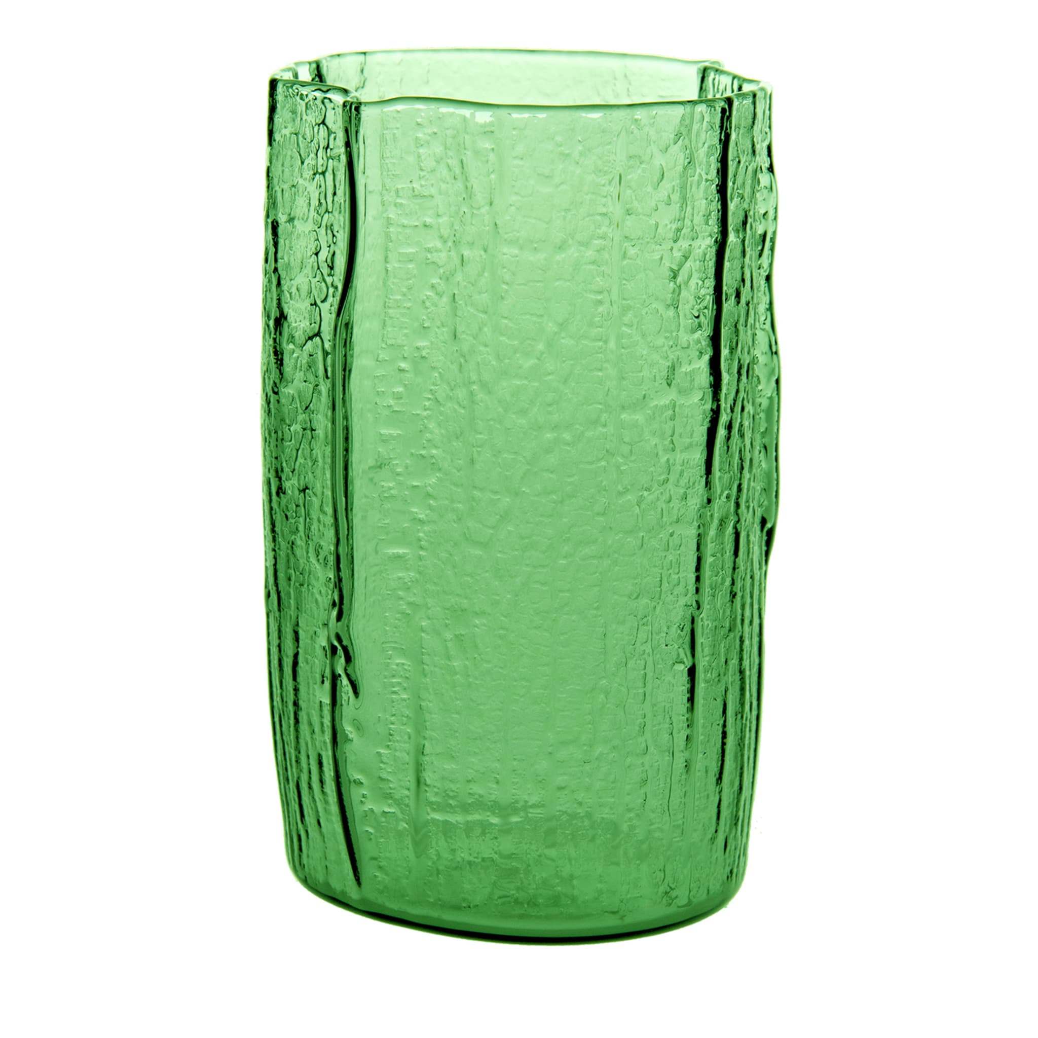 Bicchiere verde Corteccia - Vista principale