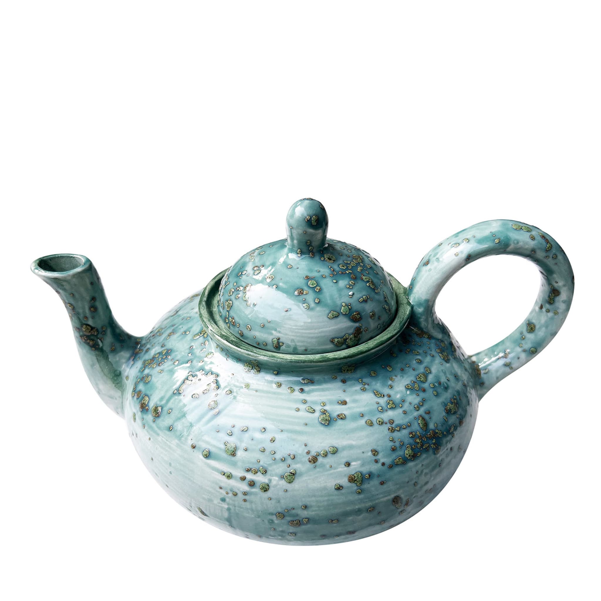 Jade Teal Tea Pot - Main view