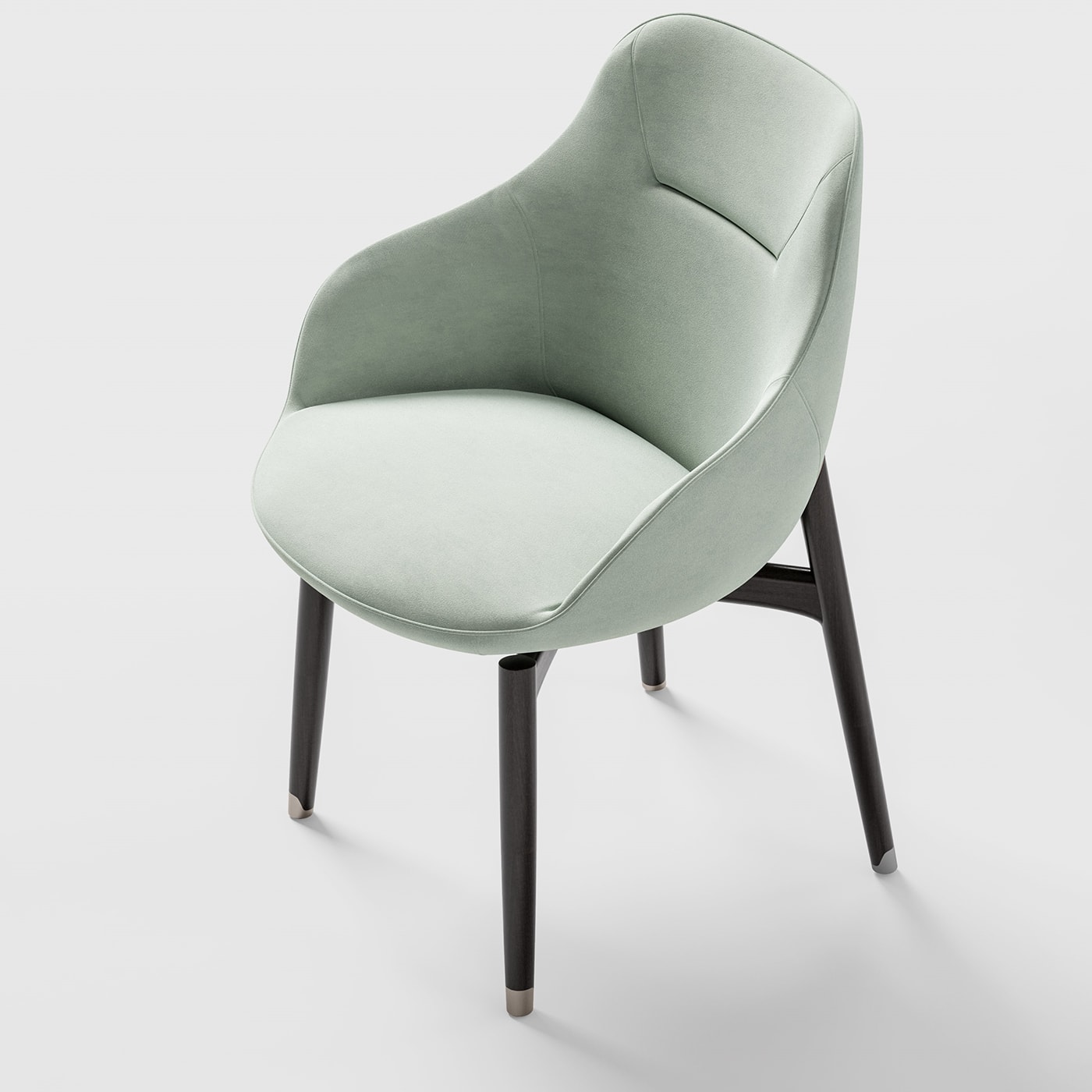 Green fabric online chair