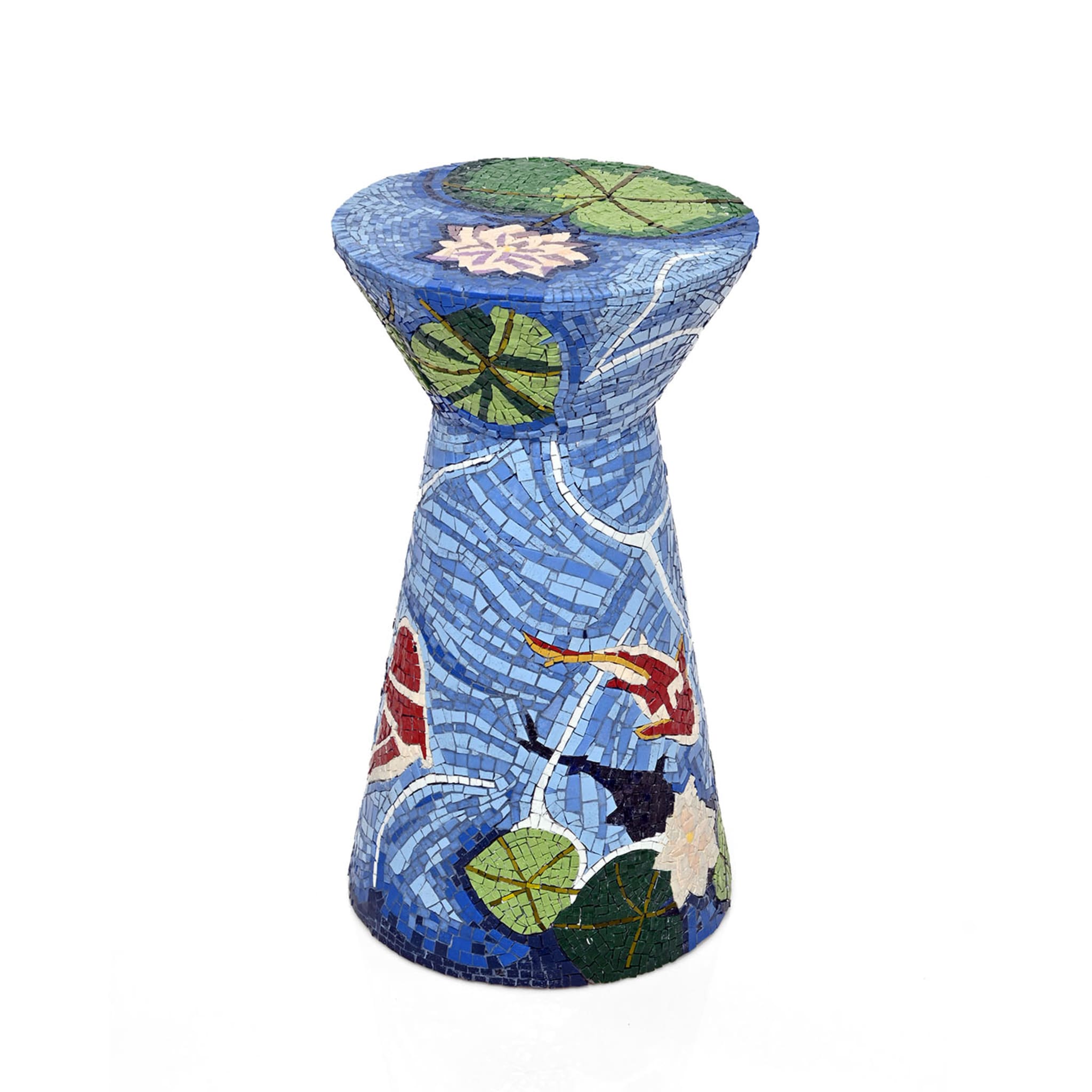 Carpe Diem Handmade Mosaic Stool By Michela Nardin - Alternative view 1