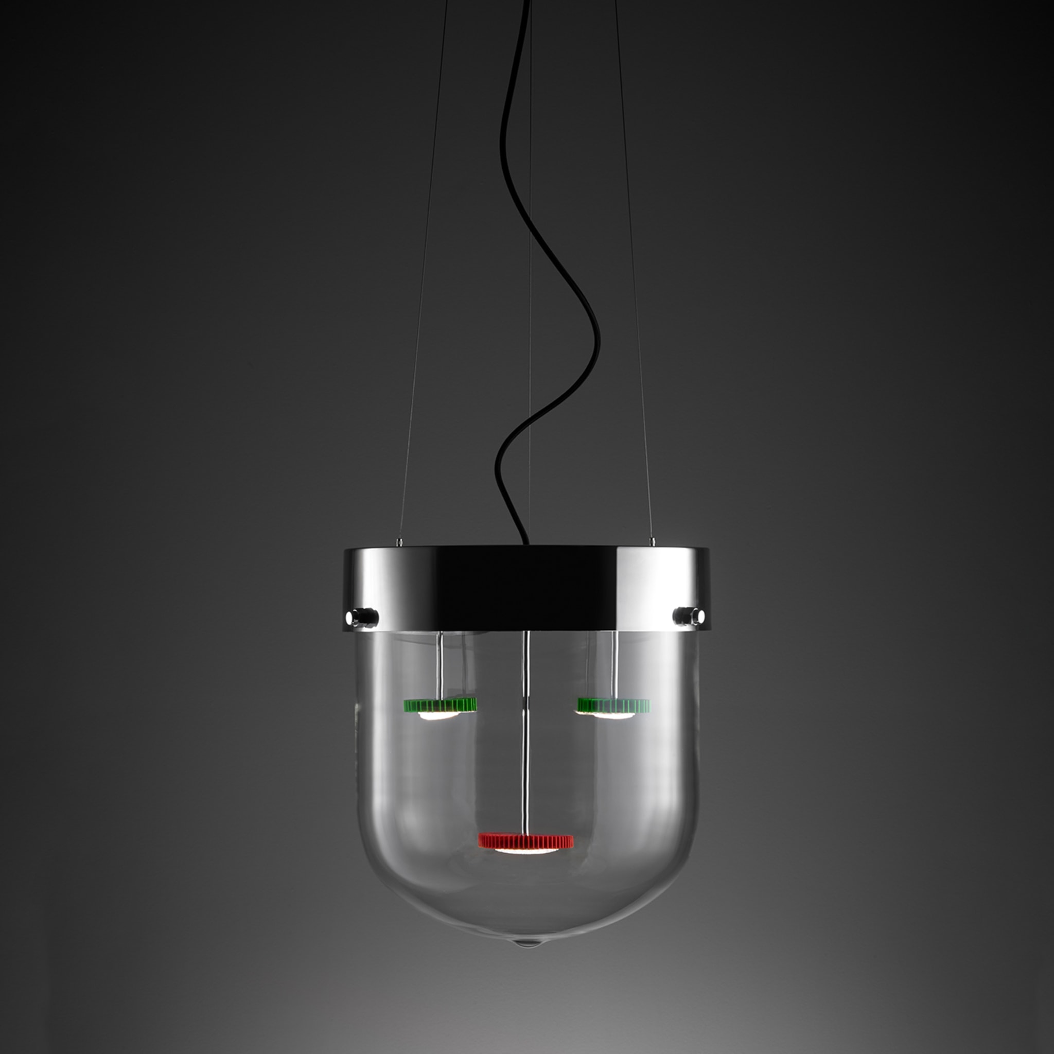 Faccia Pendant Lamp by Carlo Guglielmi - Alternative view 1