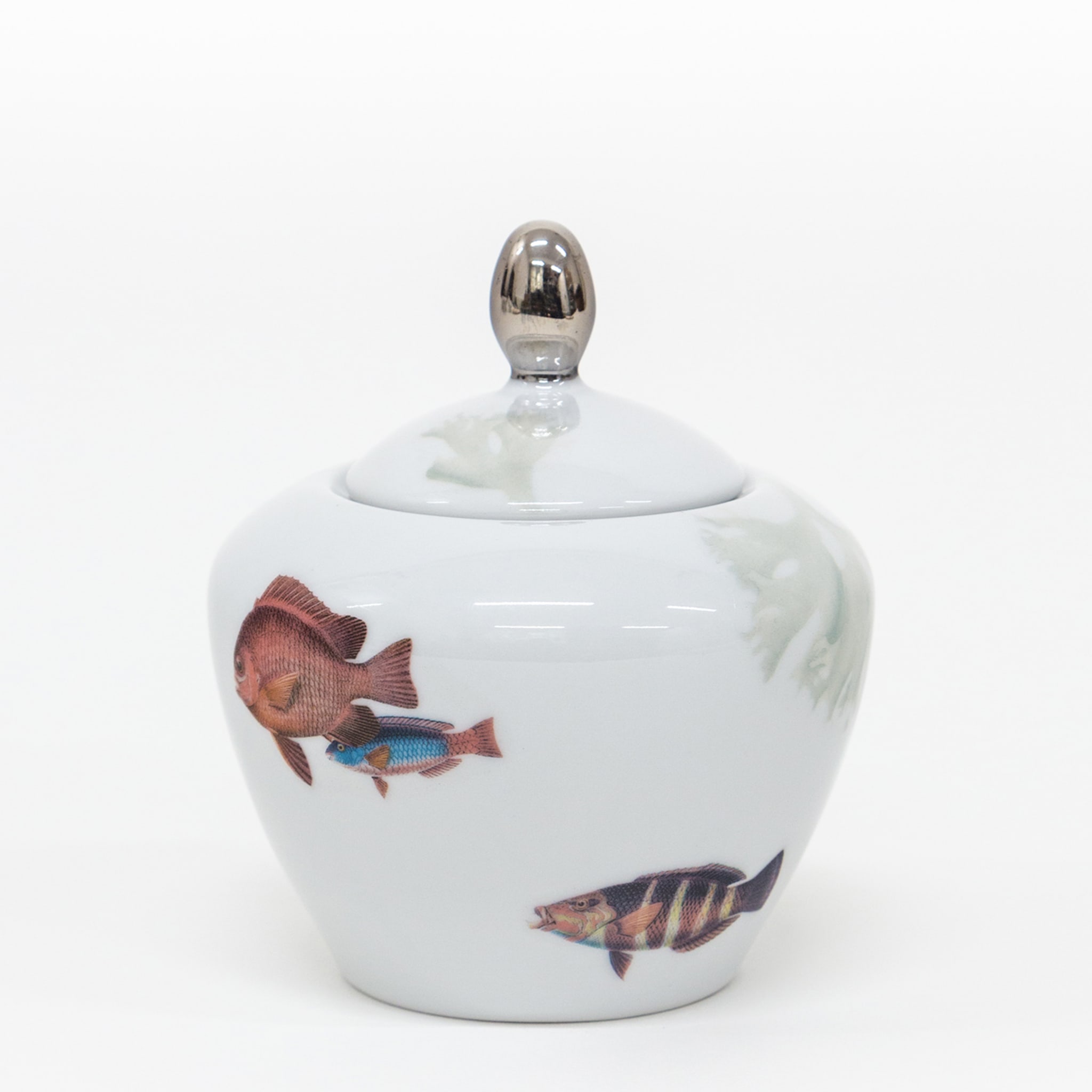 Amami Porcelain Tea Set With Tropical Fish - Alternative view 3