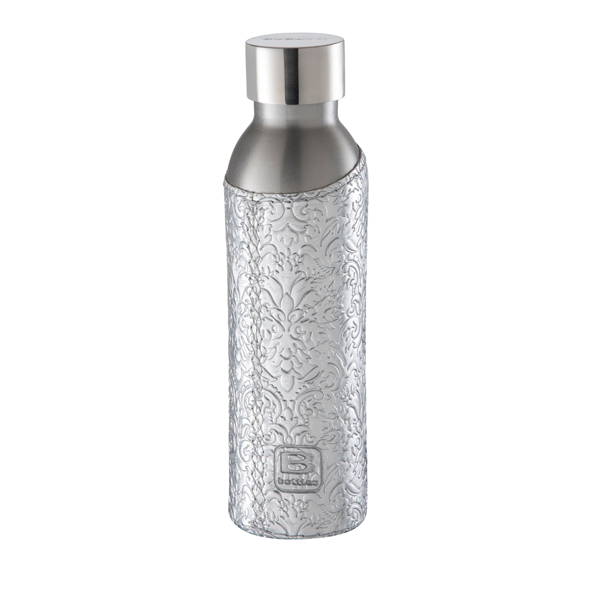 B Bottle Devoré Silber 500 ml Thermoflasche - Hauptansicht