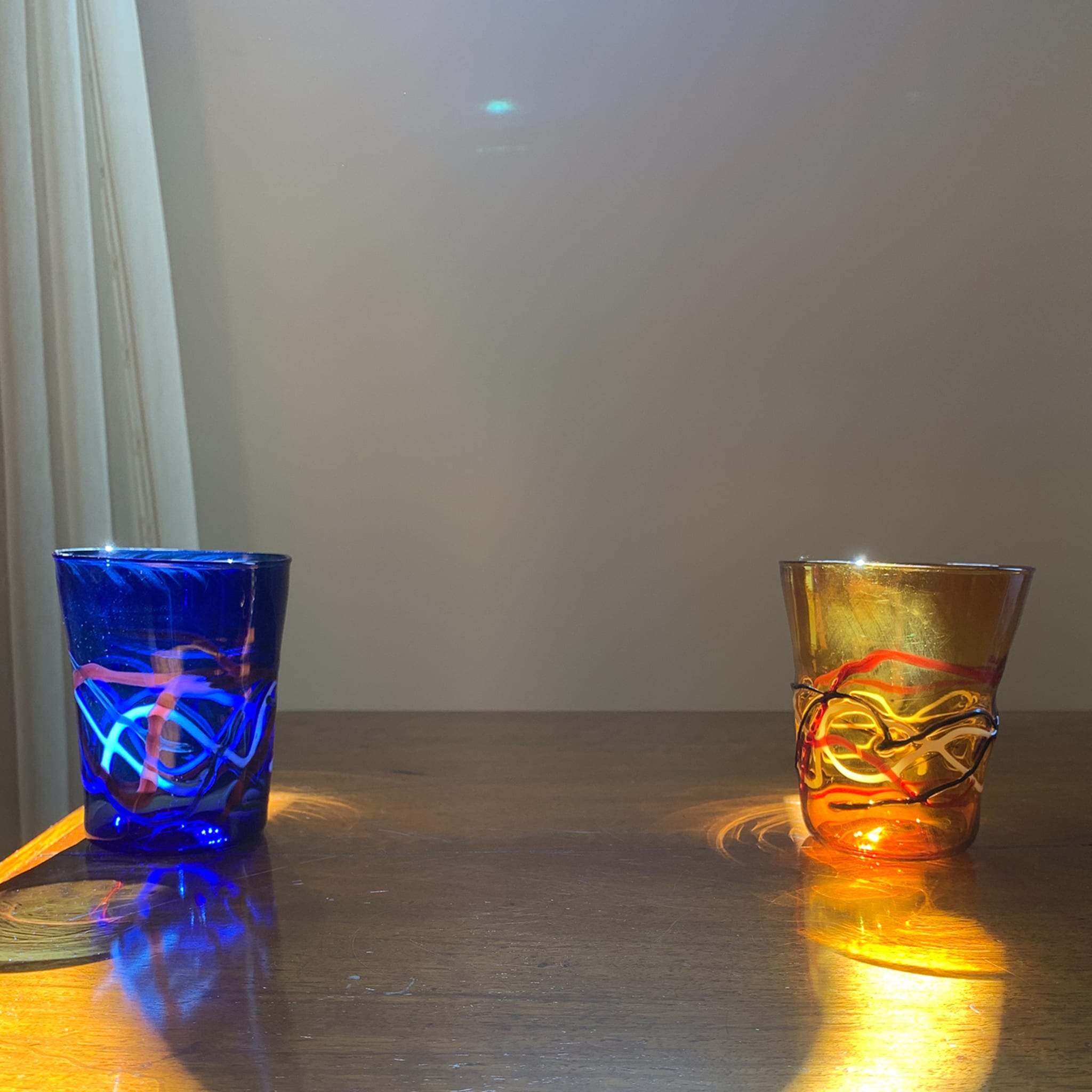 Set of two Diverso Orange glasses - Alternative view 4