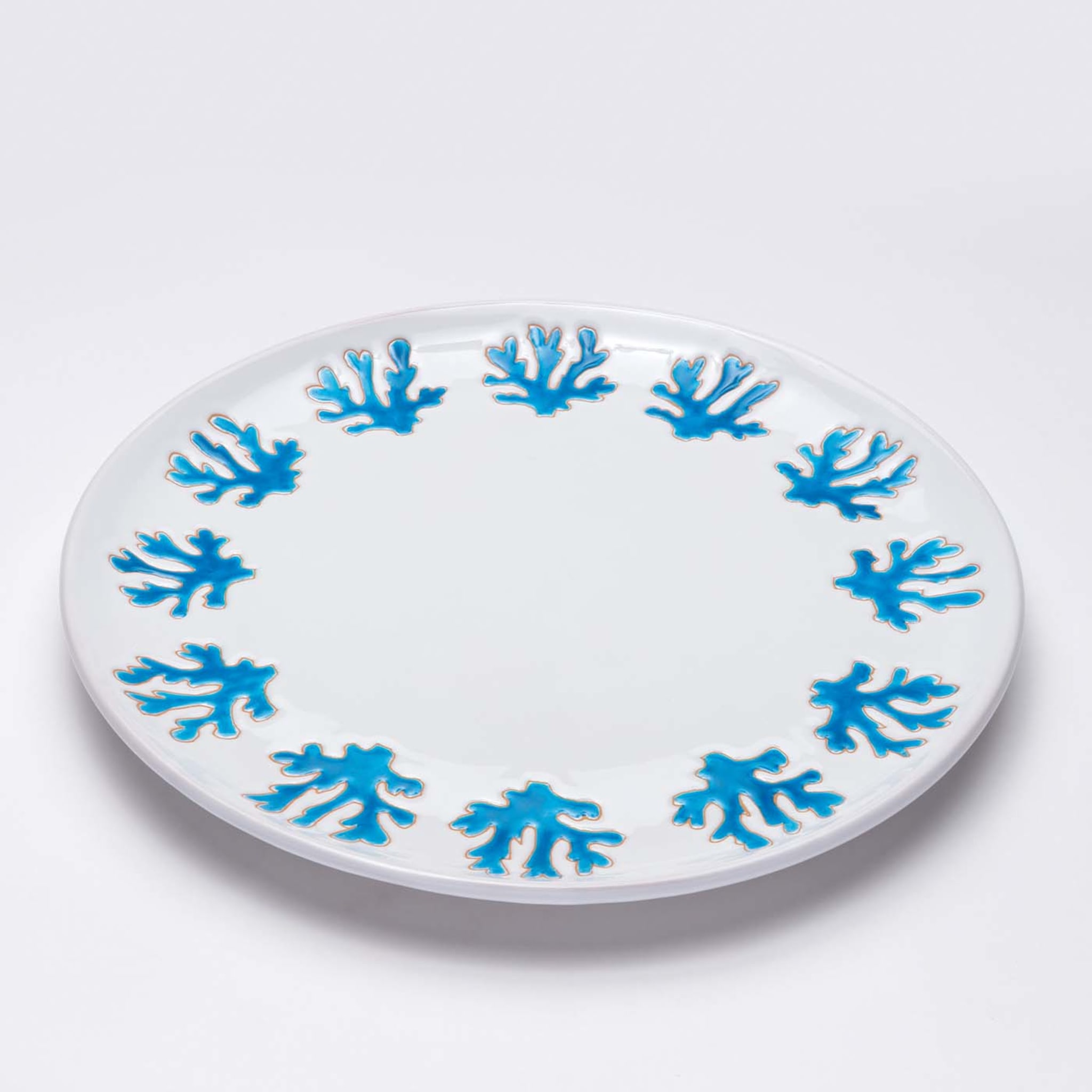 Corallo Turquoise Round Dinner Plate - Alternative view 4