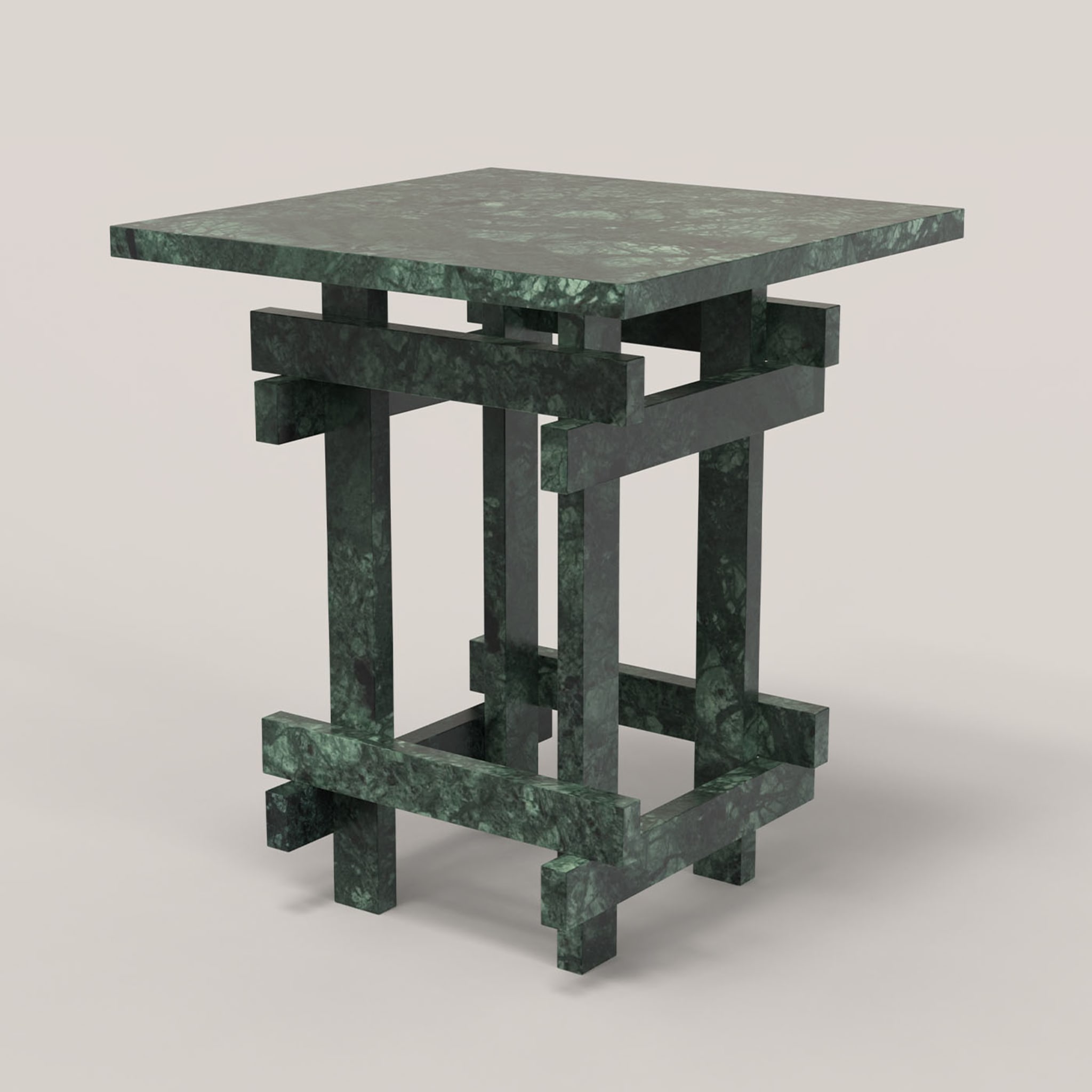 Paranoid V1 Side Table in Guatemala Marble #3 - Alternative view 5