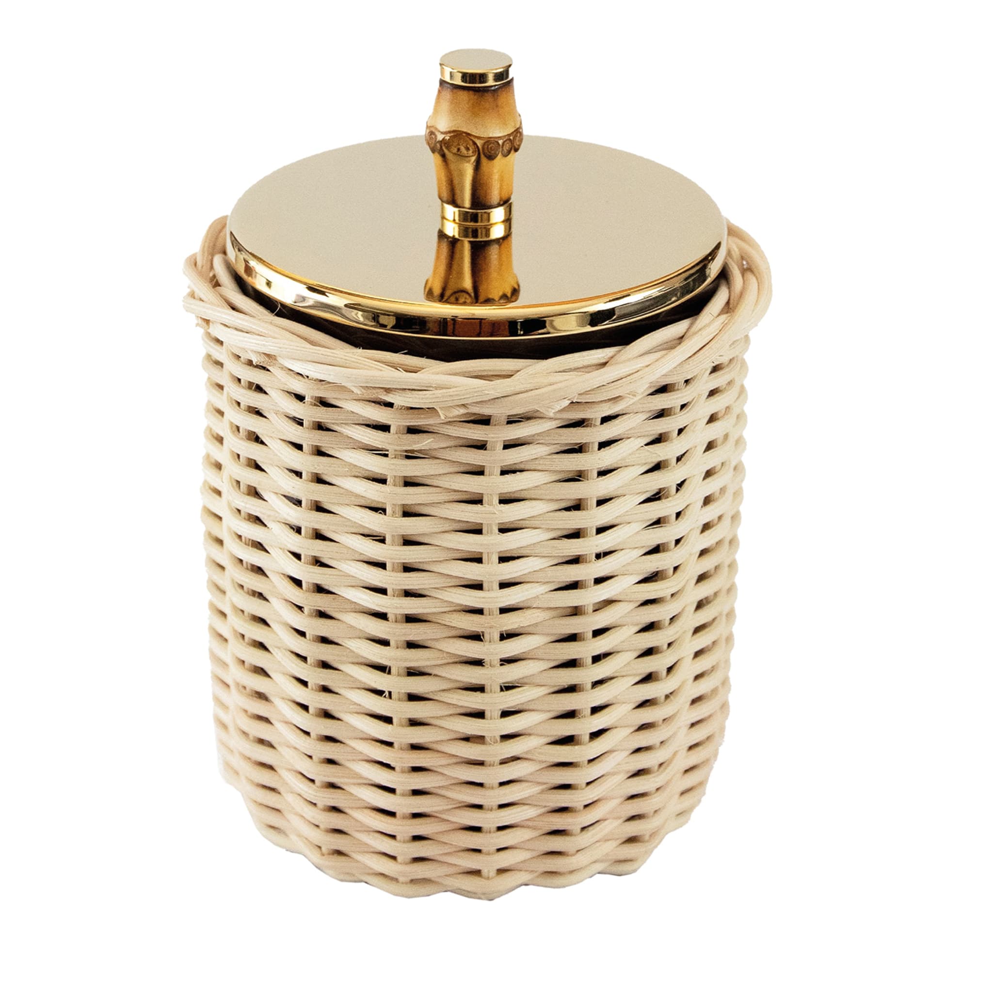 gold BASKET CANDLE  - Main view