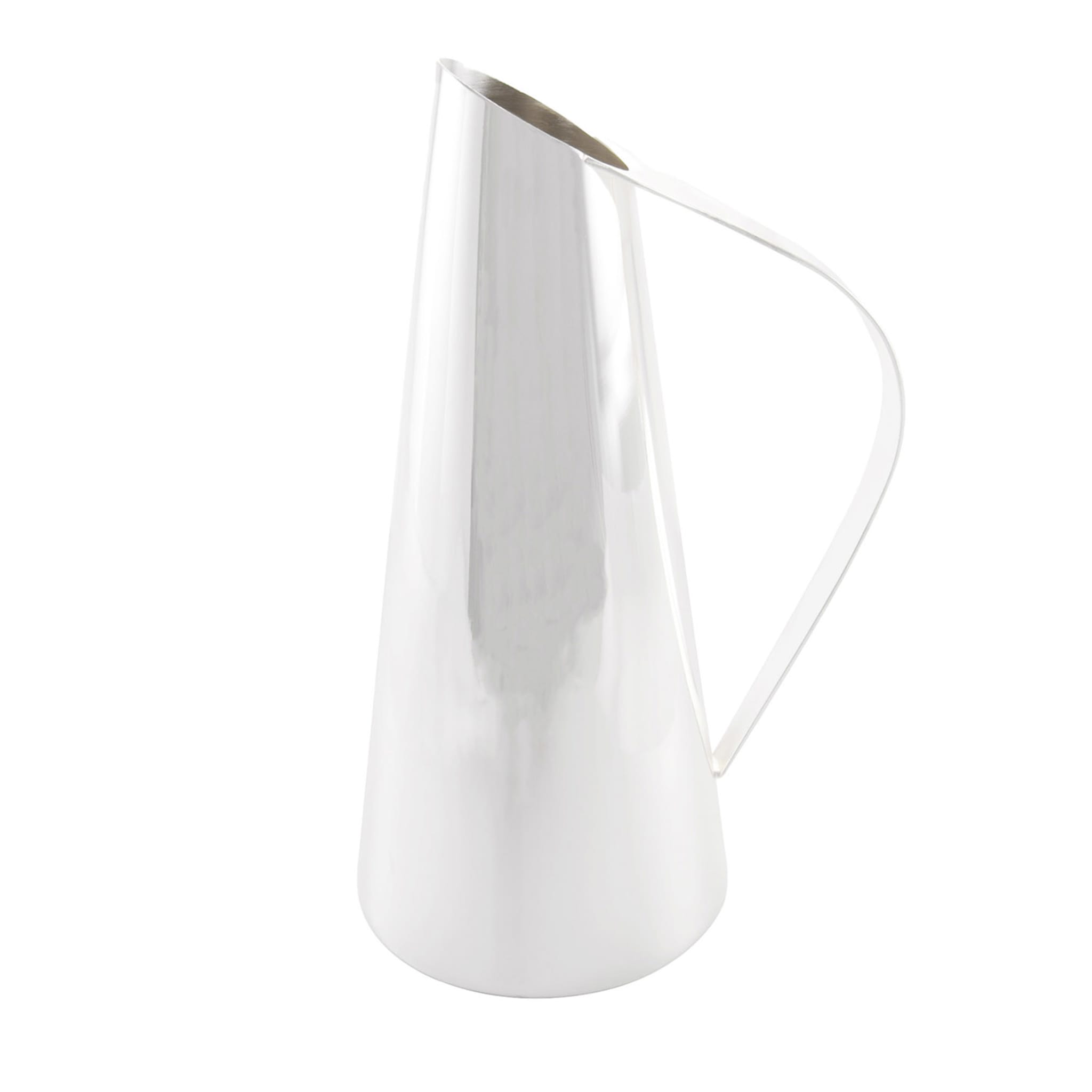 Wife Flared Silvery Pitcher by Itamar Harari - Main view