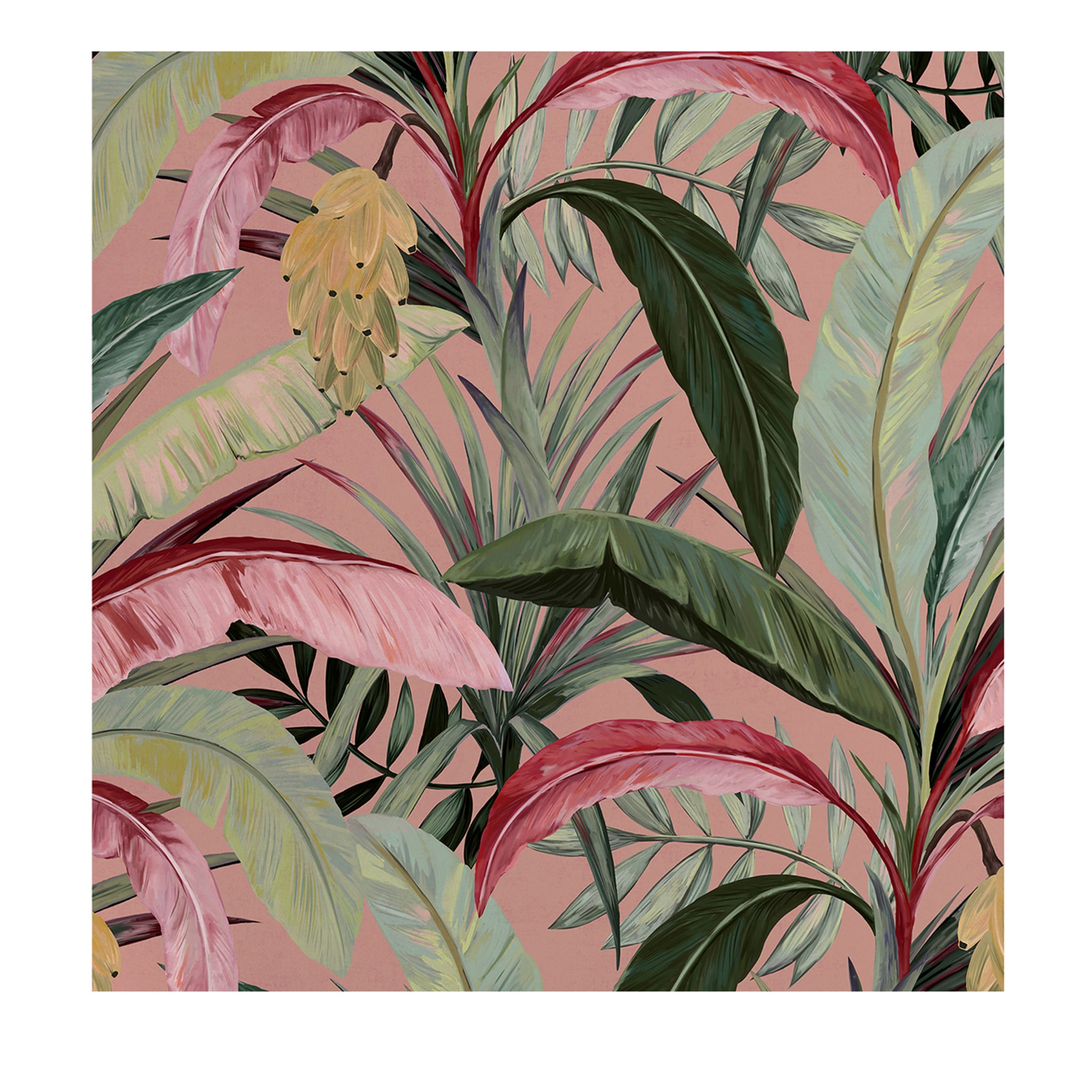 Papier peint Jungle Banana Leaves - Vue principale