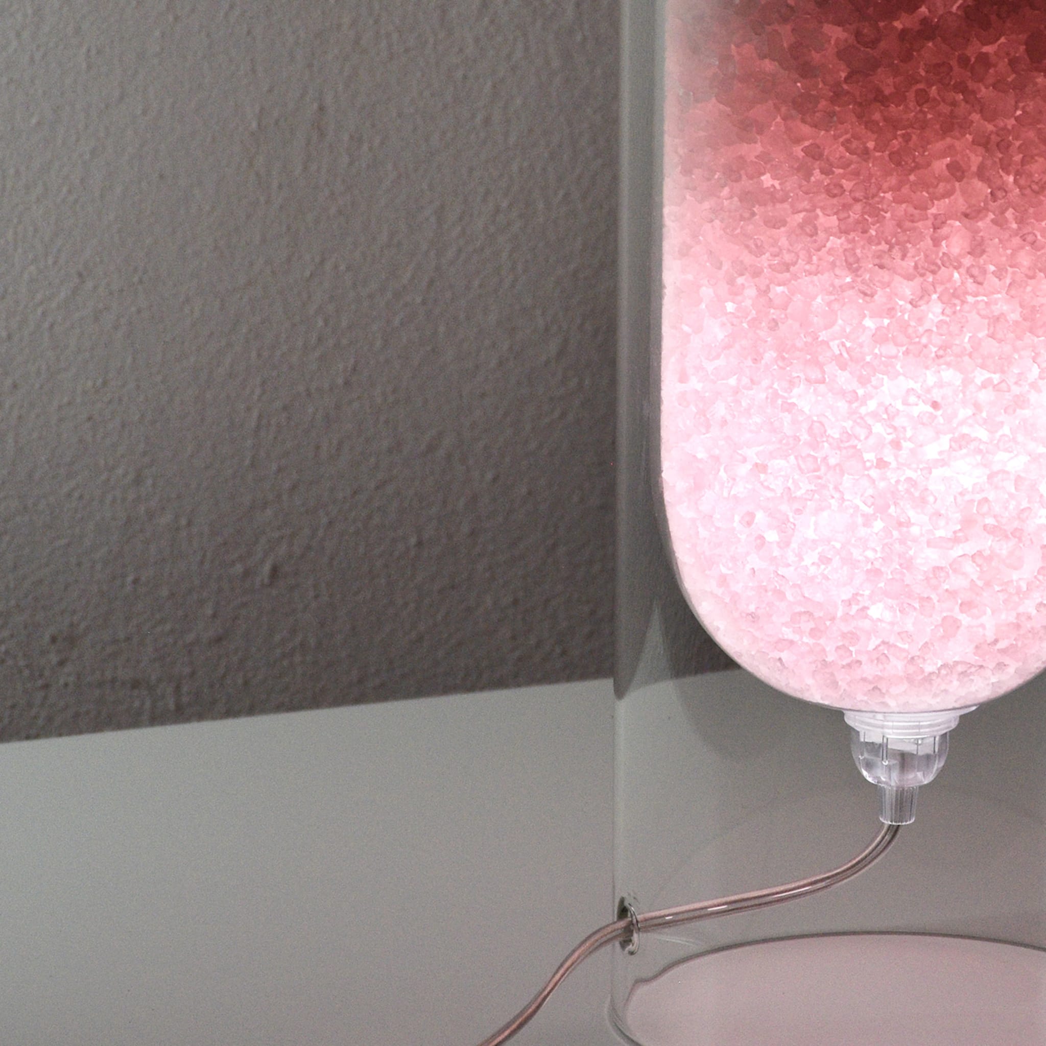 Rocklumìna Spherical S pink table lamp - Alternative view 1