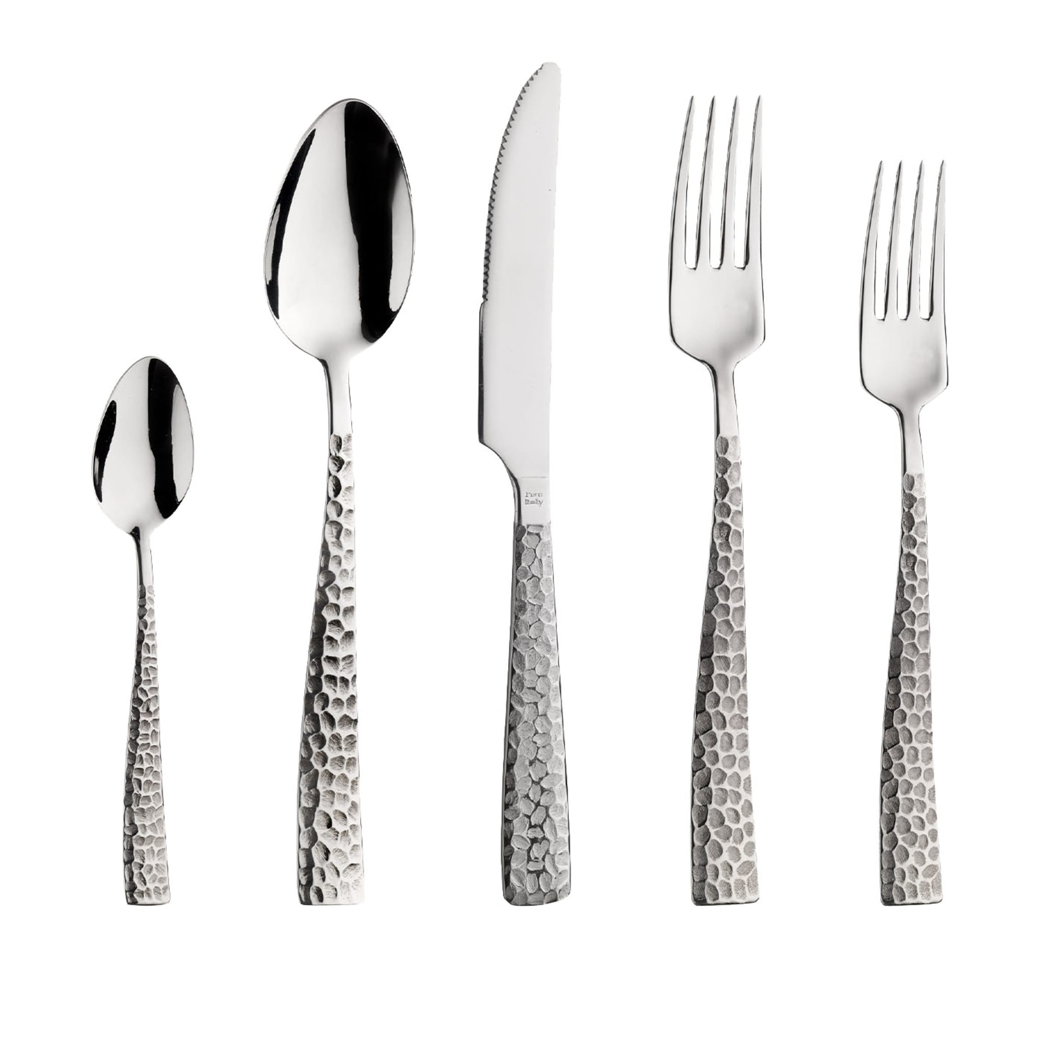 Palace Hammered 20-Piece Flatware Place Setting - Main view