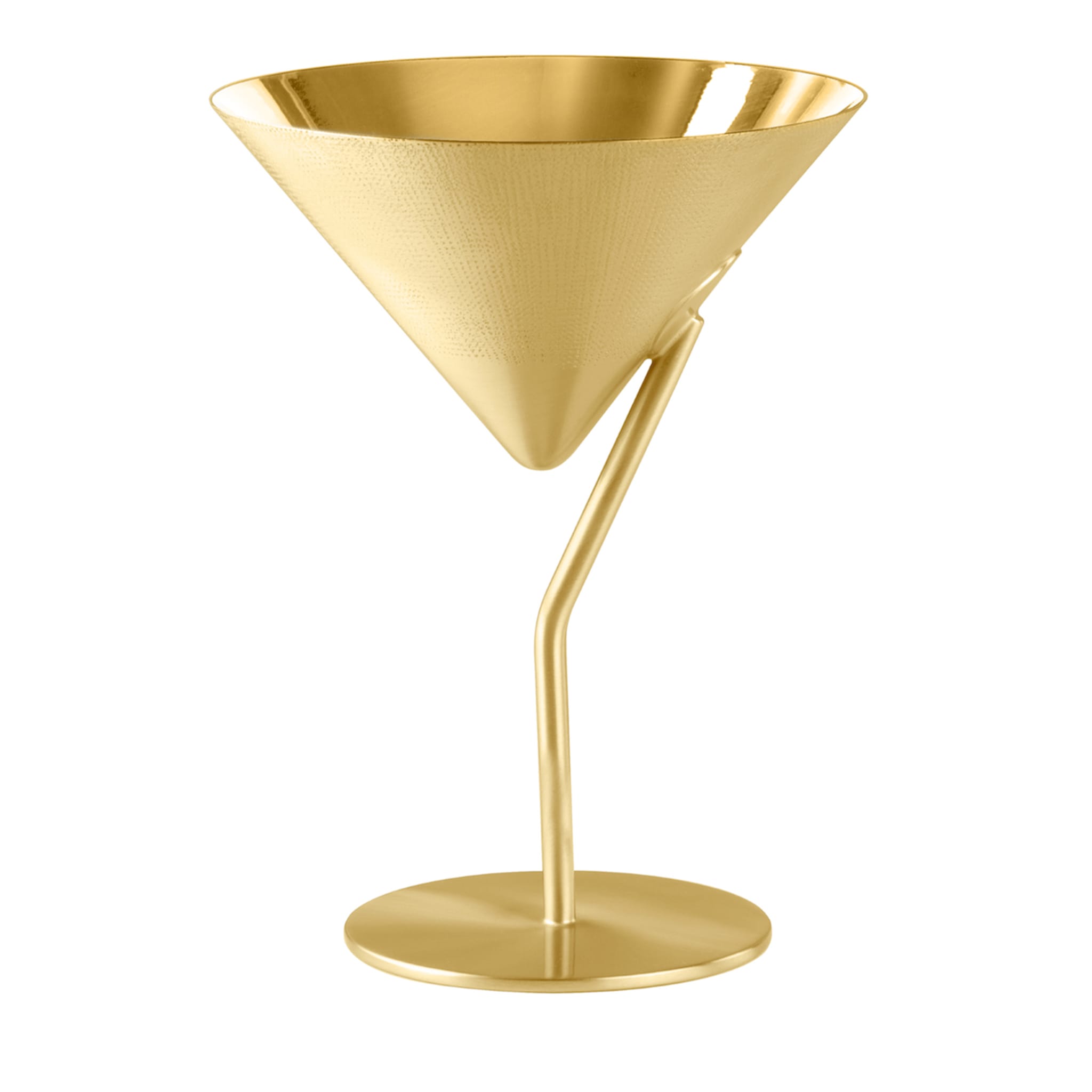 Velvet 1 Gold Plated Martini glass - Main view