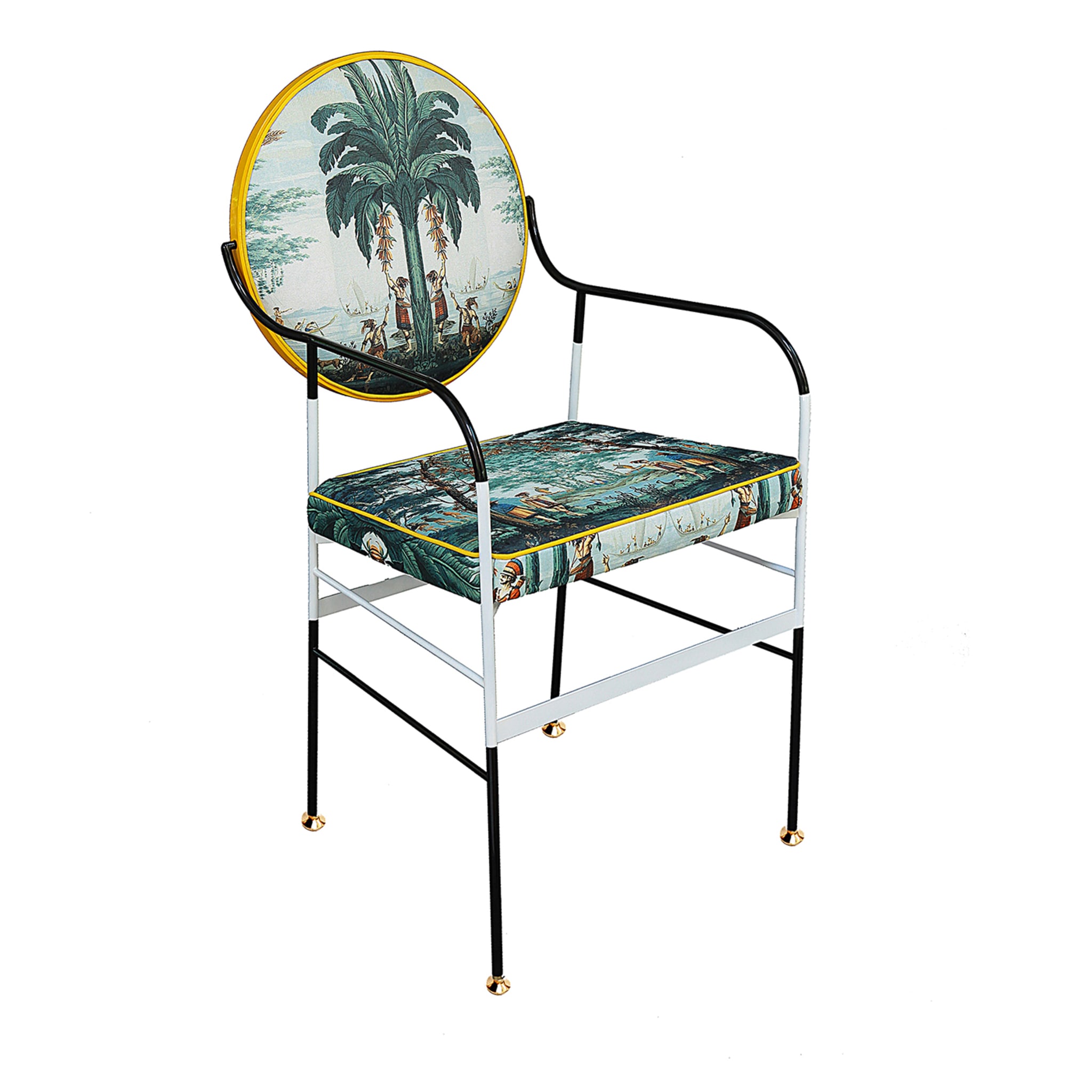 Set of 2 Luigina Exotic Evasion Chair - Main view