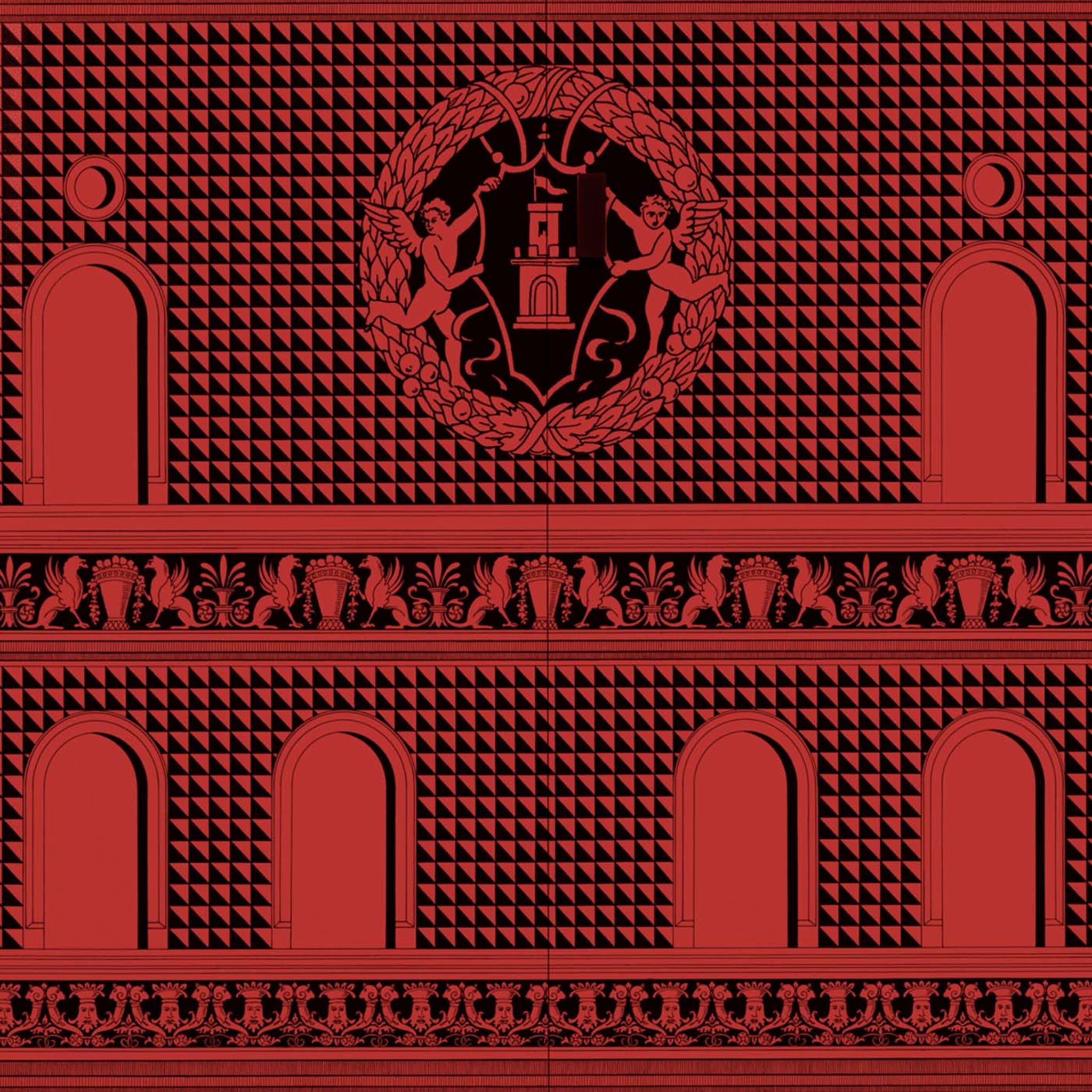 Facciata Quattrocentesca Rotes geschwungenes Kabinett - Alternative Ansicht 1